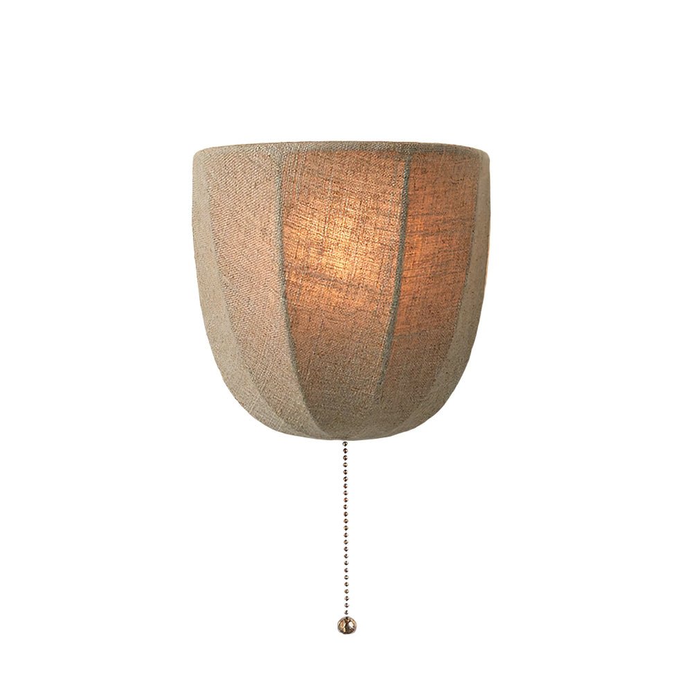 Griswold Natural Linen Fabric Sconce Wall lamp