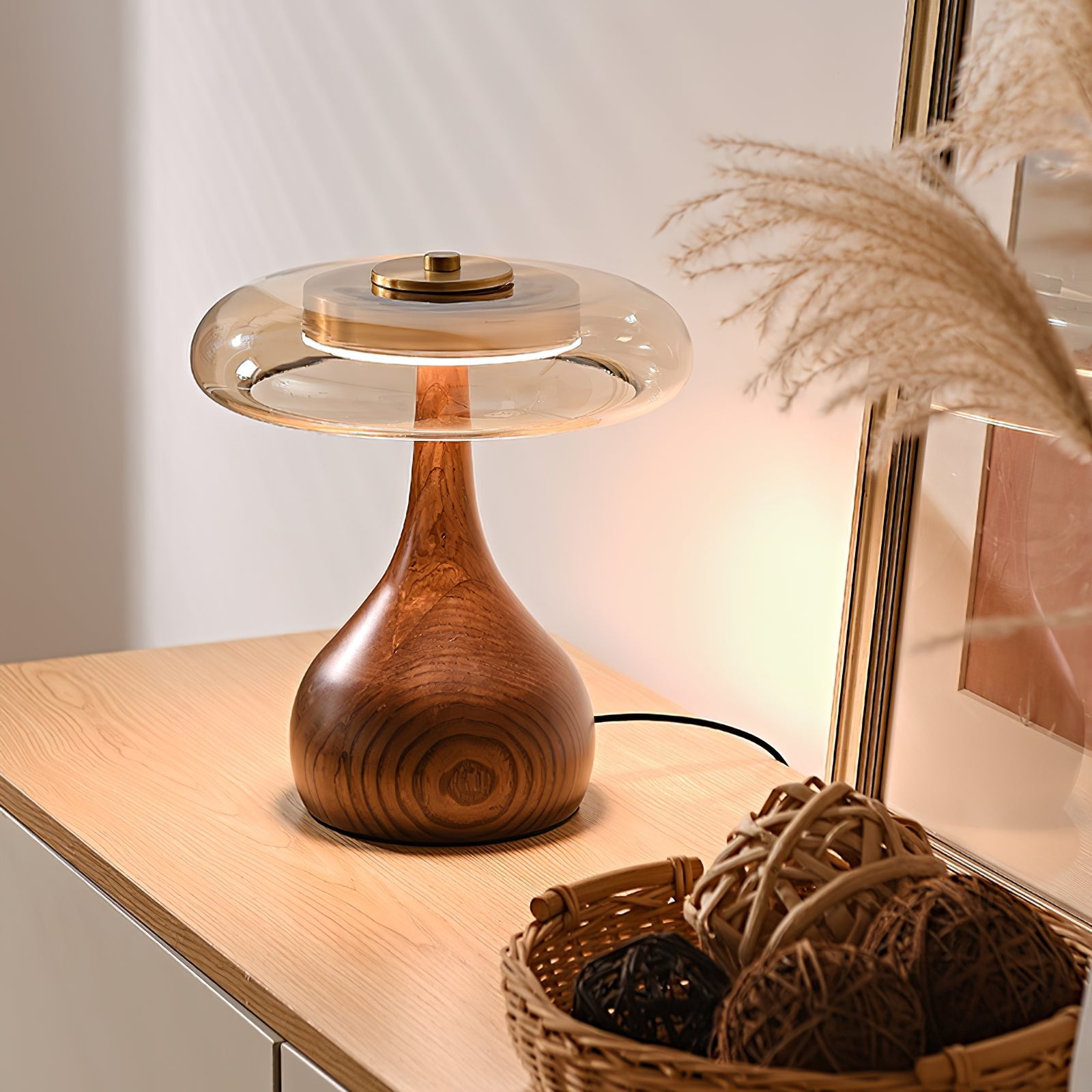 Stoneford Wood Table Lamp
