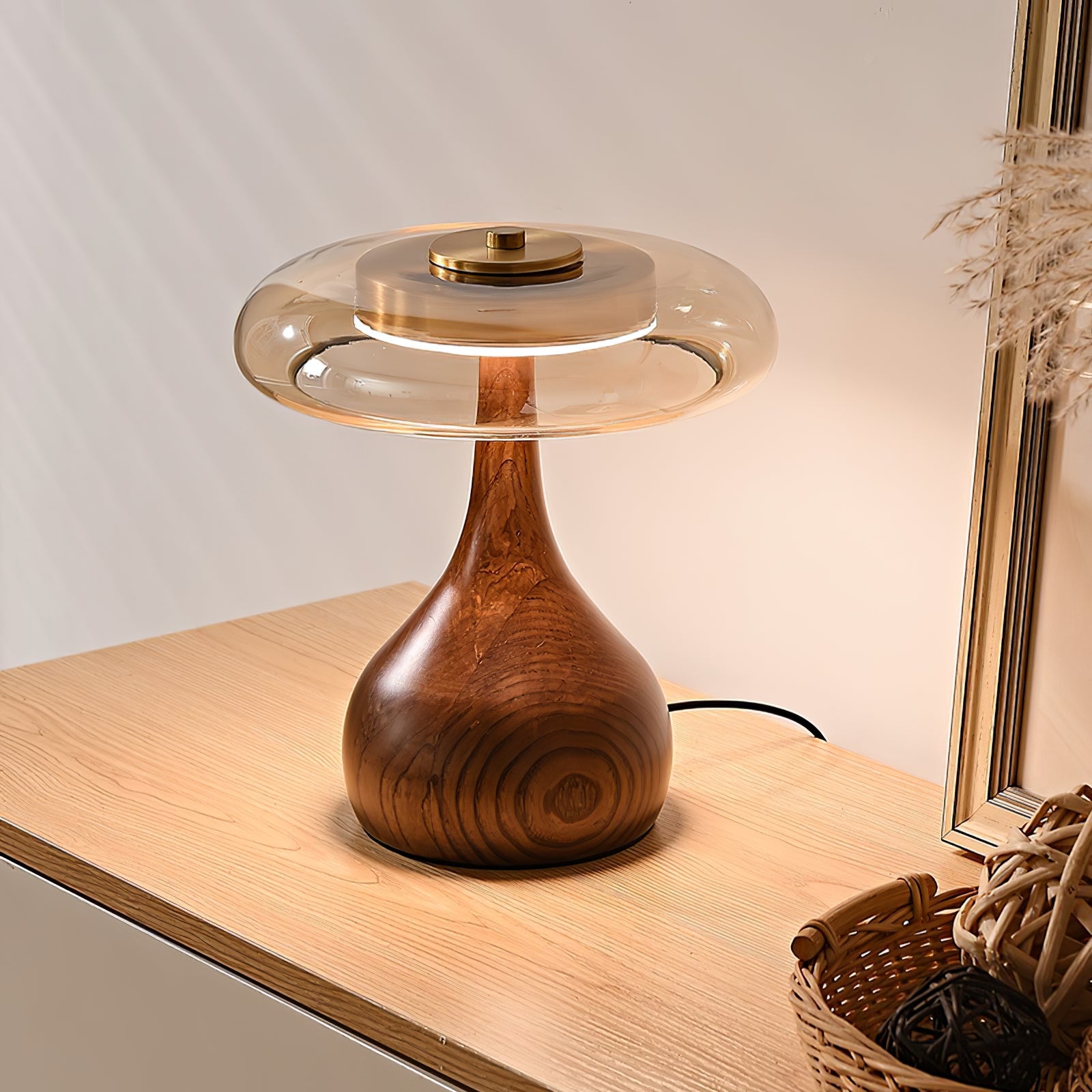 Stoneford Wood Table Lamp
