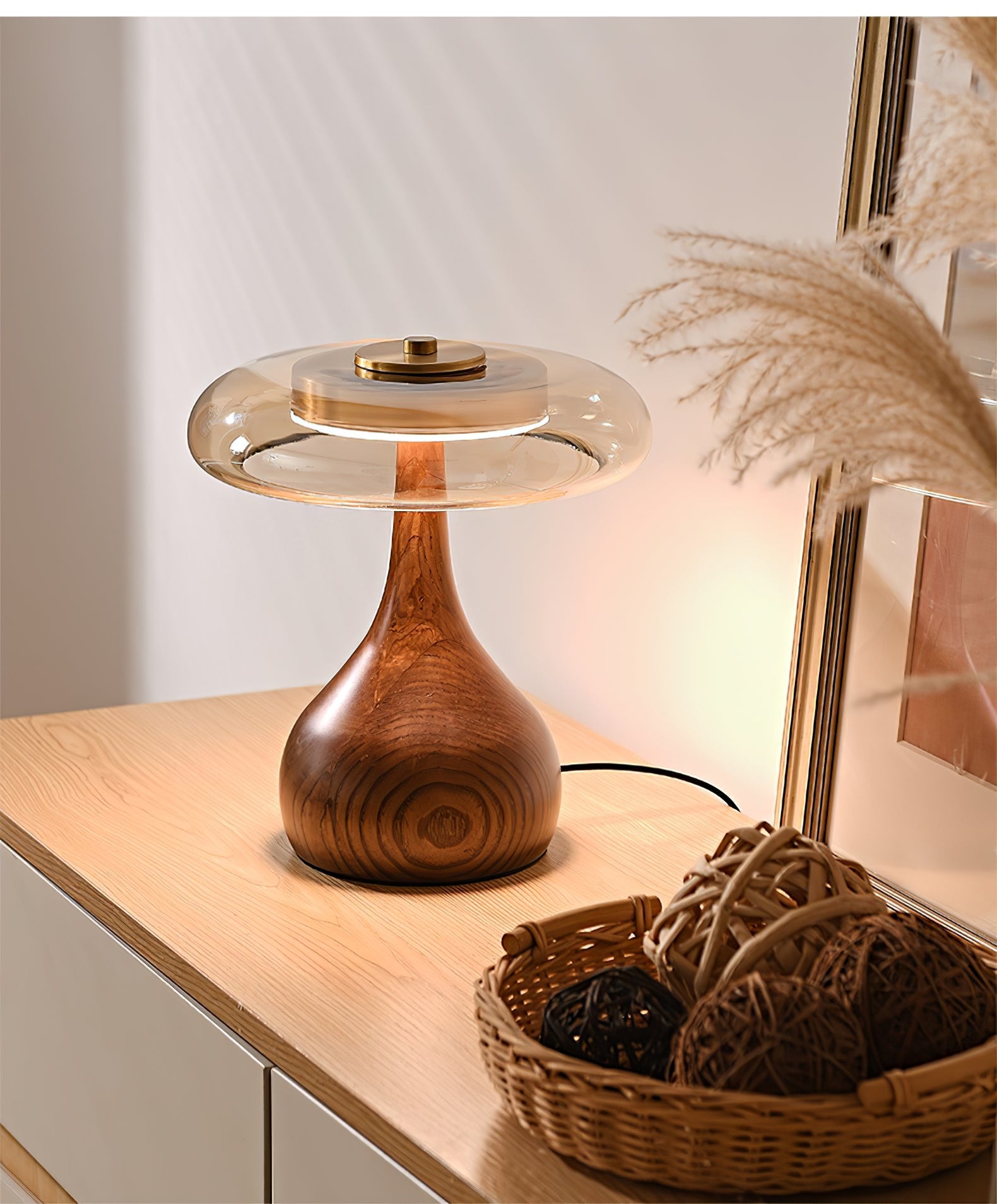 Stoneford Wood Table Lamp