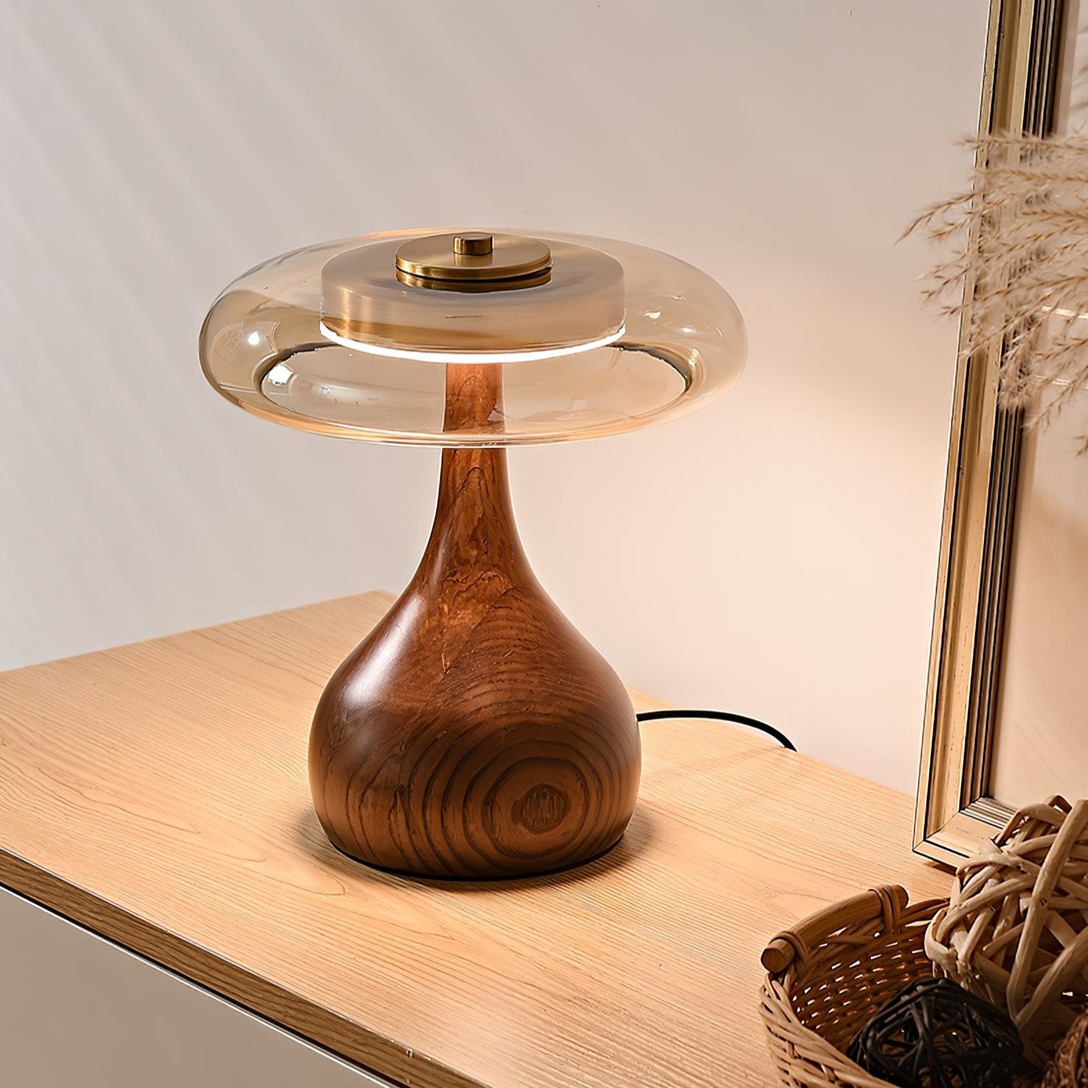 Stoneford Wood Table Lamp