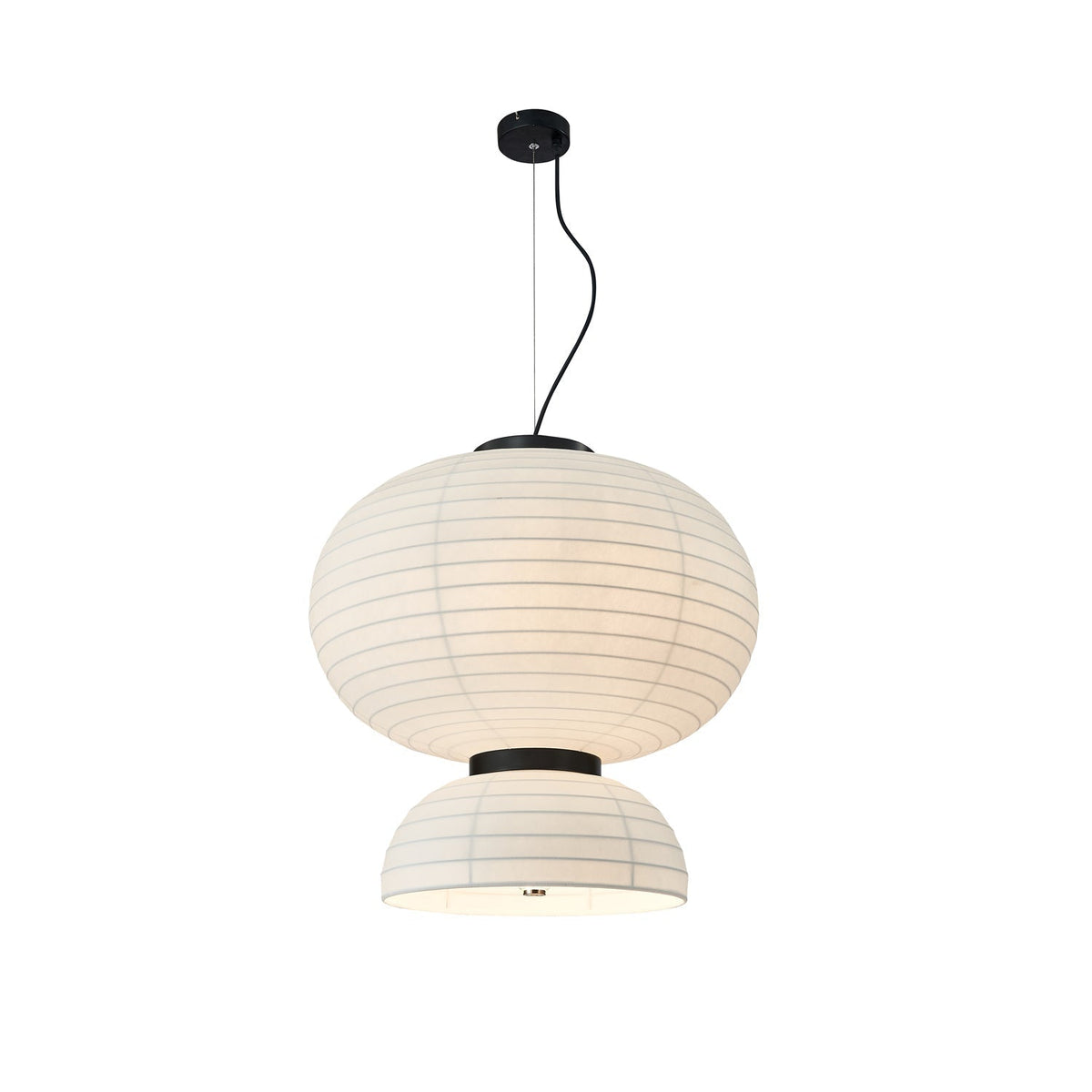 Uldoror Traditional Art Modern Silk Pendant Light