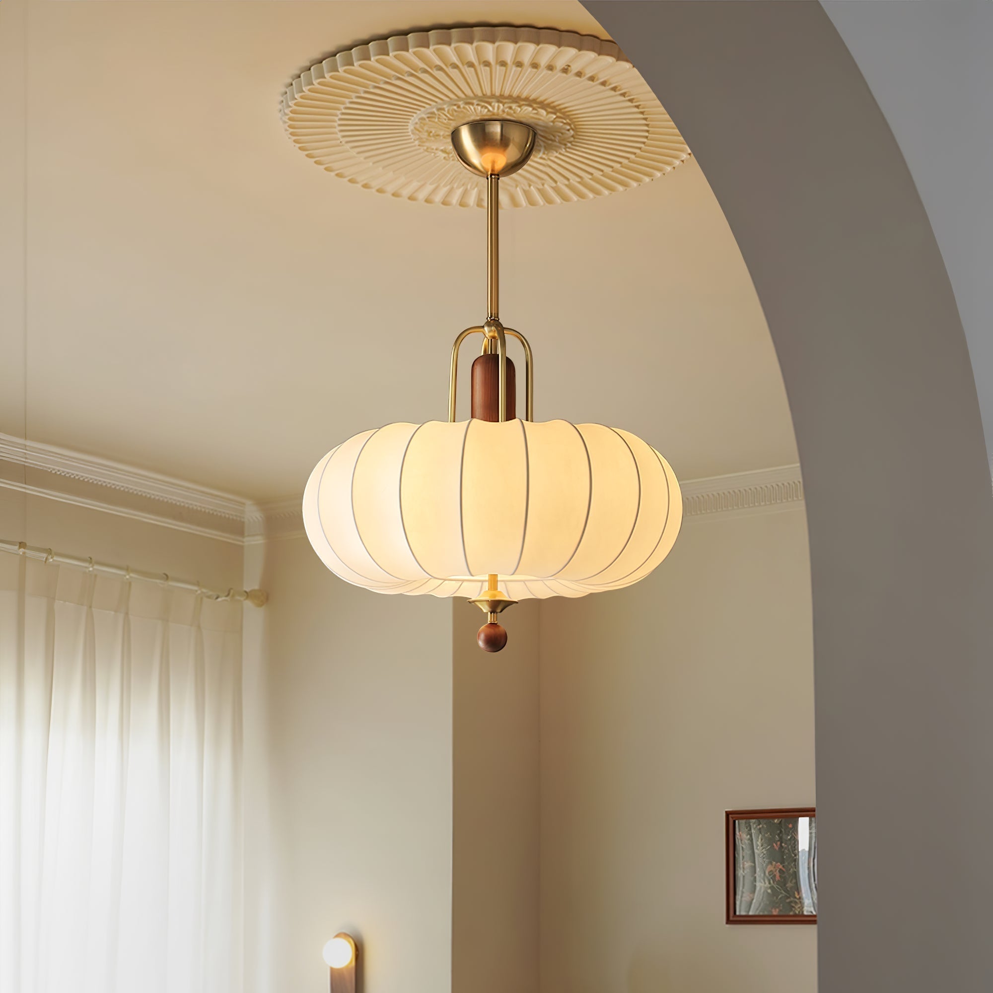 Caseline Retro Gold Pendant Lamp