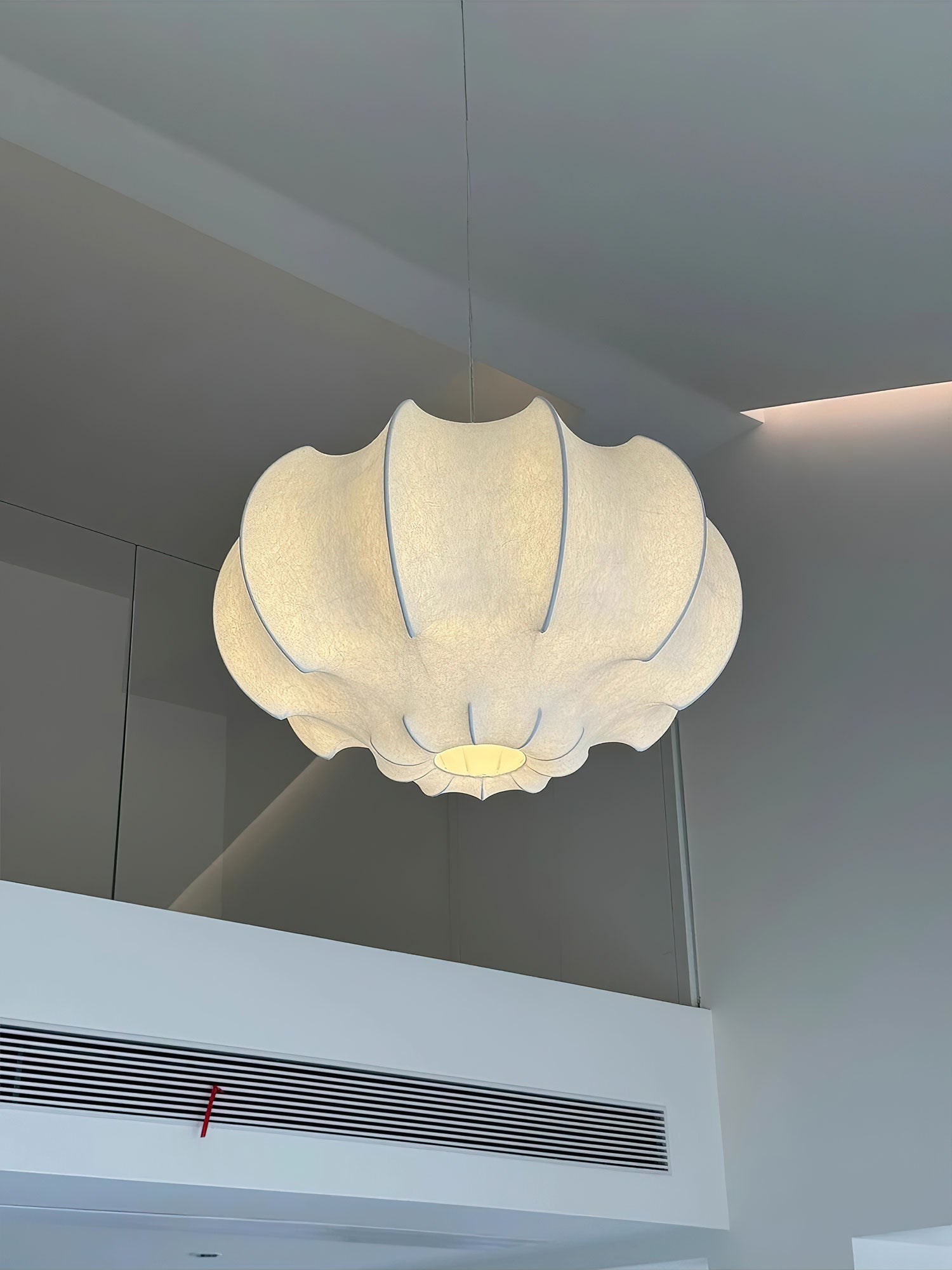 Vaelorin Sableth Silken Lotus Silk Pendant Lamp