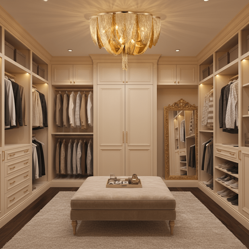 Selenelle Chain Tassel Ceiling Light