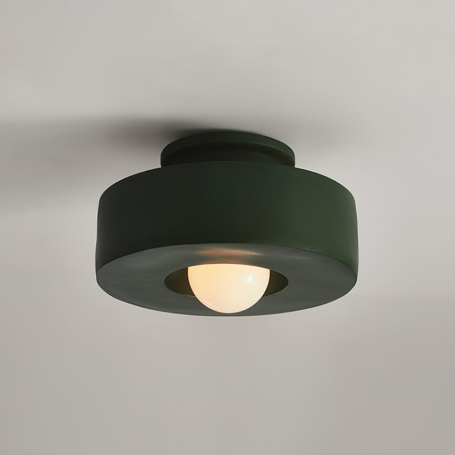 Celelian Ceiling Lamp Simon Resin Cylindrical