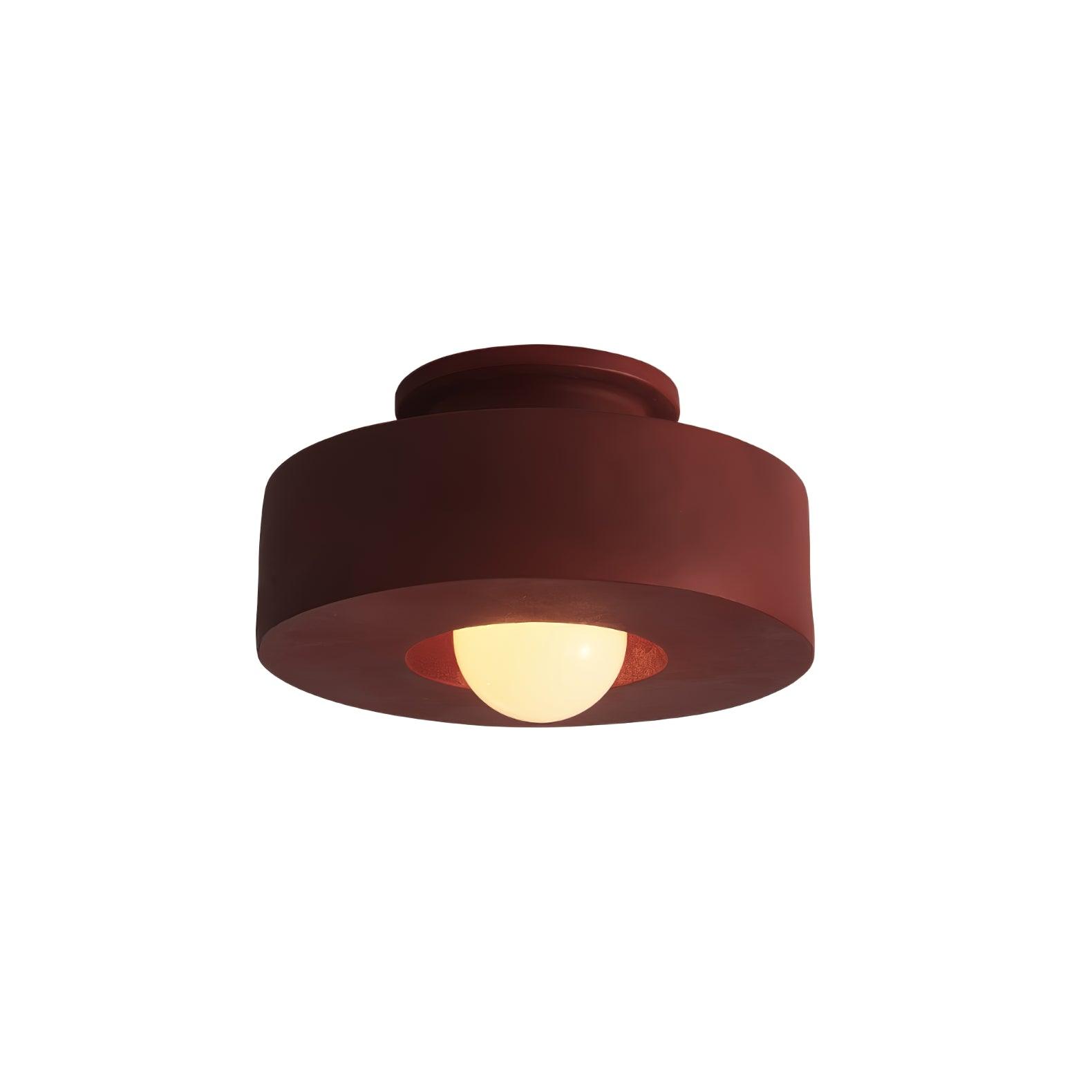 Celelian Ceiling Lamp Simon Resin Cylindrical