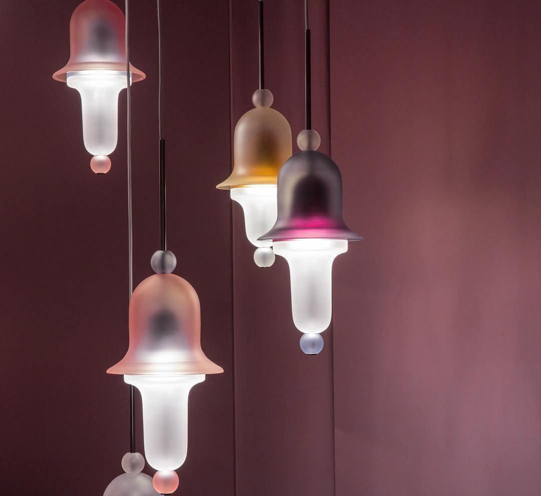 Calaeus Nordic Art Glass Pendant Light