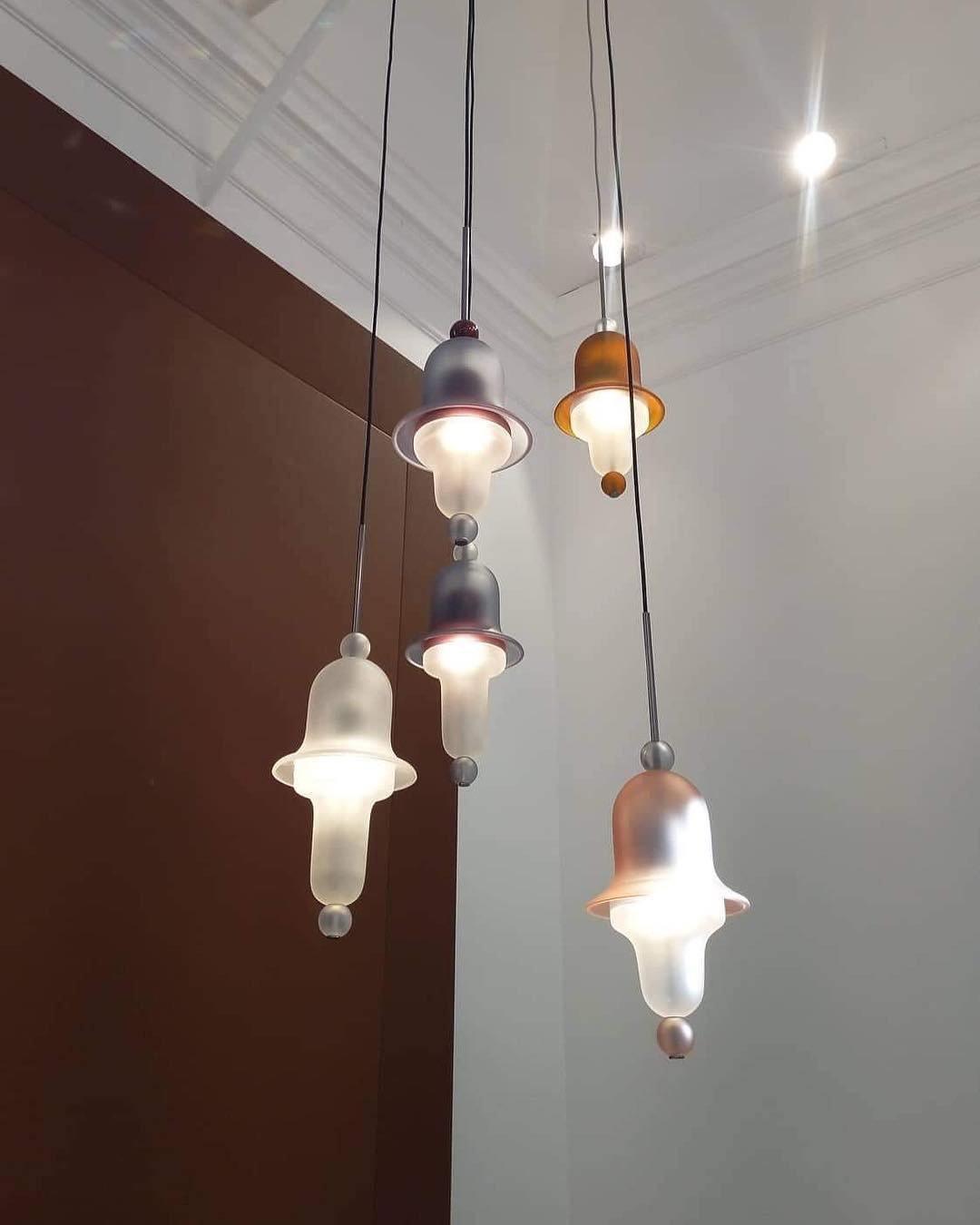 Calaeus Nordic Art Glass Pendant Light