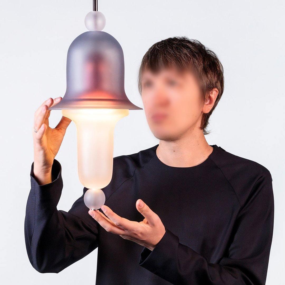 Calaeus Nordic Art Glass Pendant Light