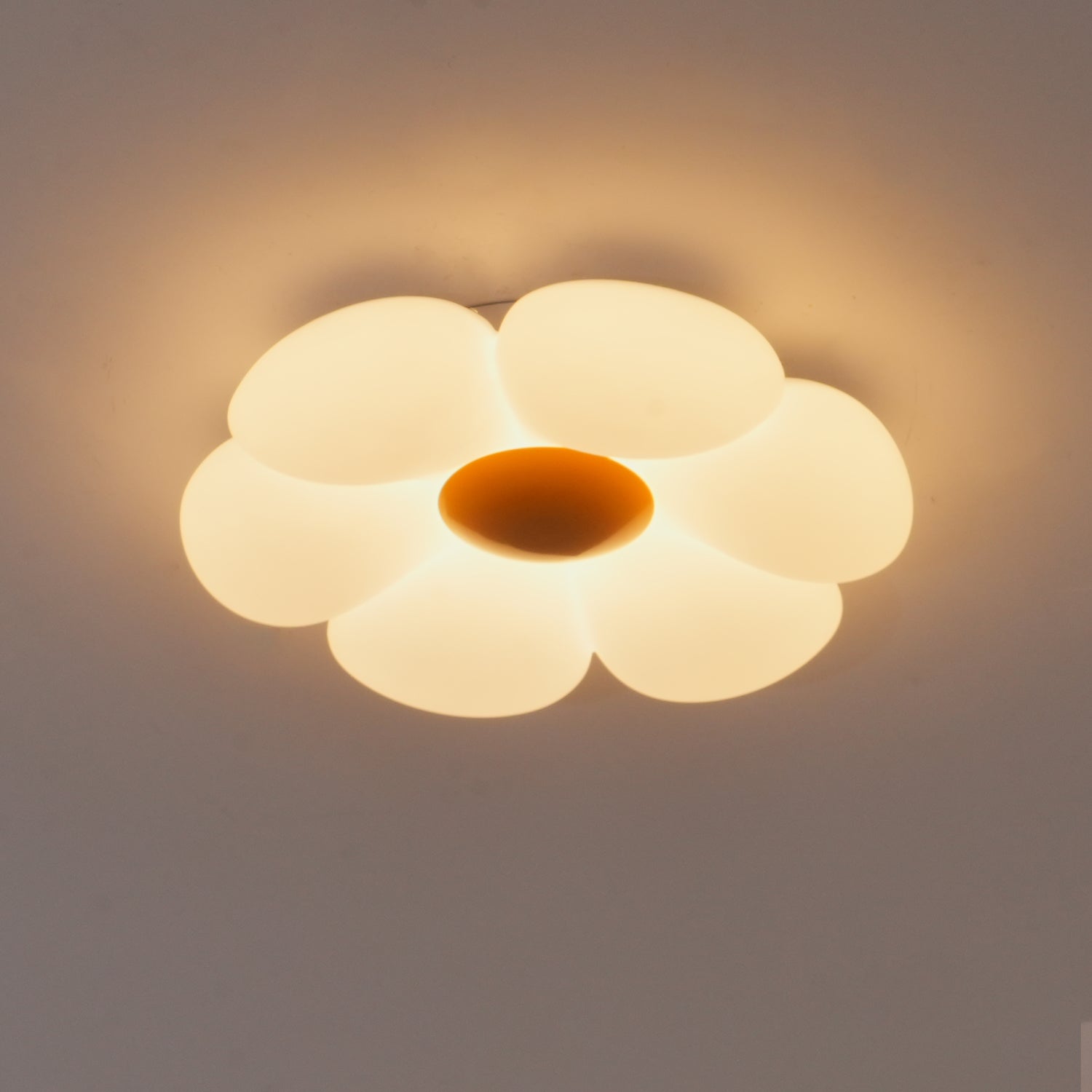 Liorinella Ceiling Lamp Six-Leaf Flower for Kids Room