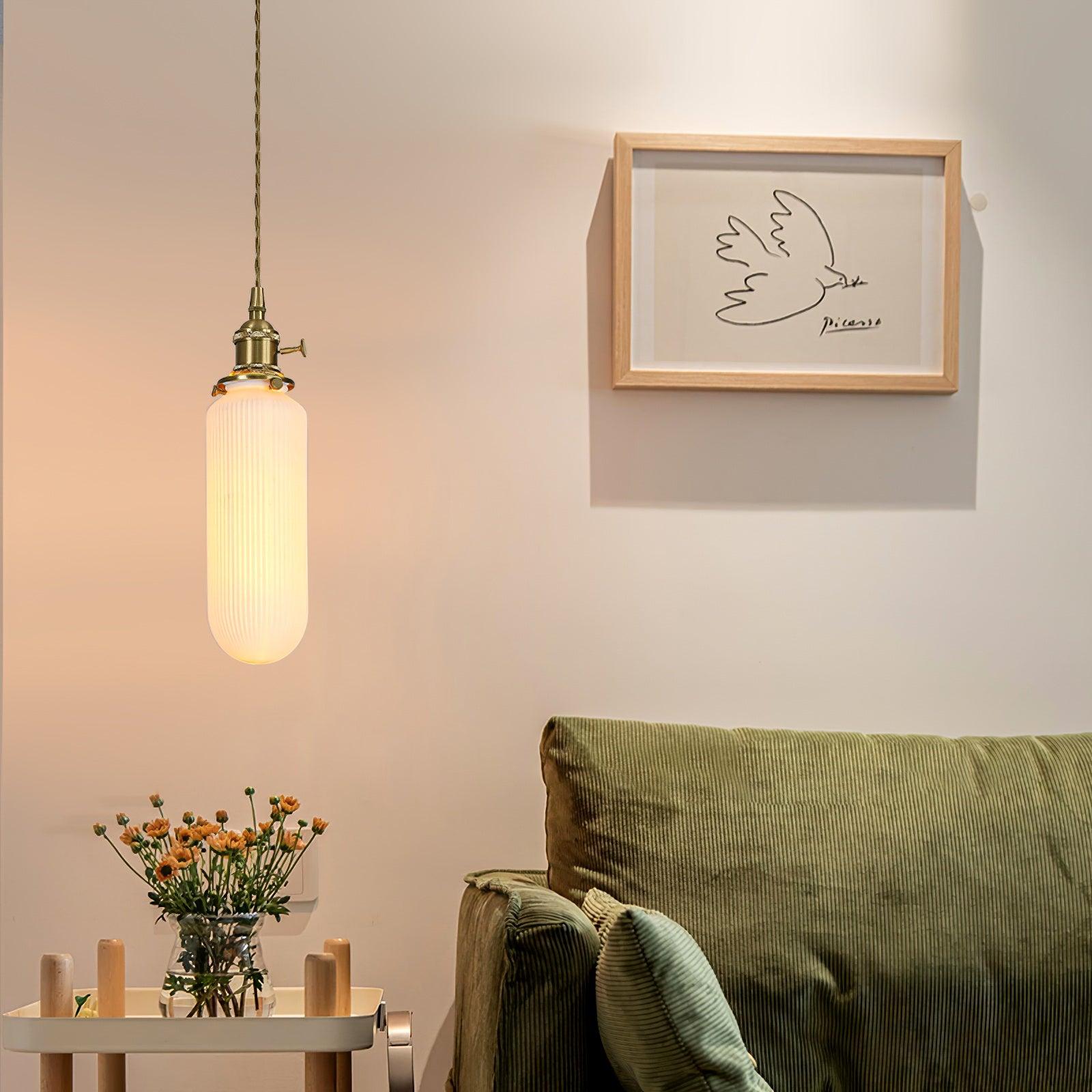 Eliaora Vintage Ceramic Pendant Light