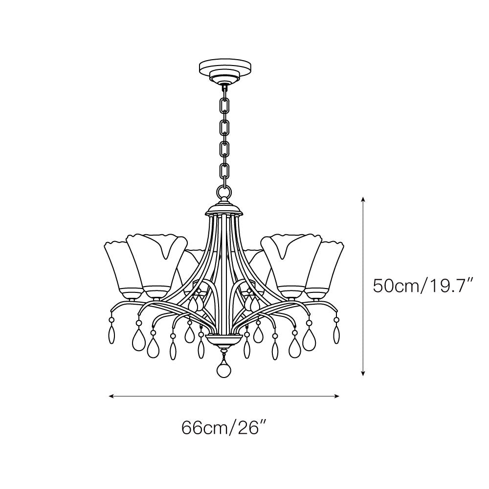 Luxisella Crystal Chandelier