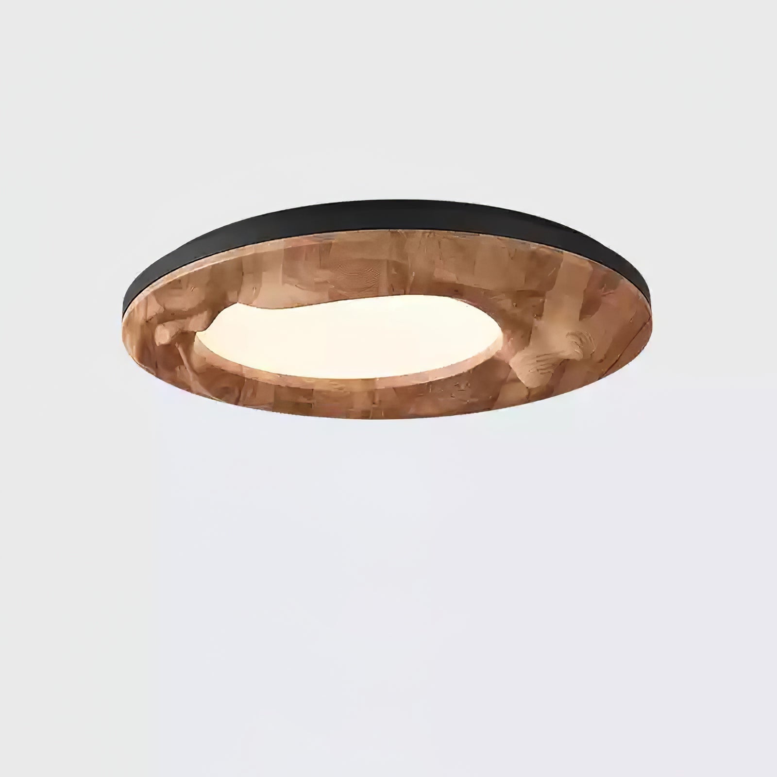 Rinarena Ceiling Lamp Wood Ripple Organic Tranquil