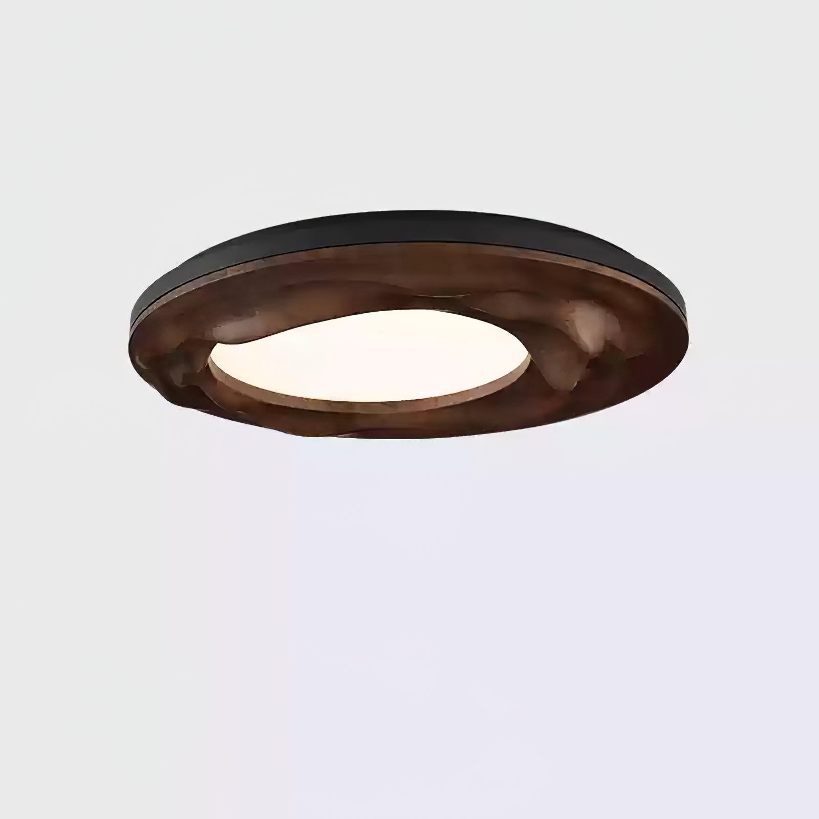 Rinarena Ceiling Lamp Wood Ripple Organic Tranquil