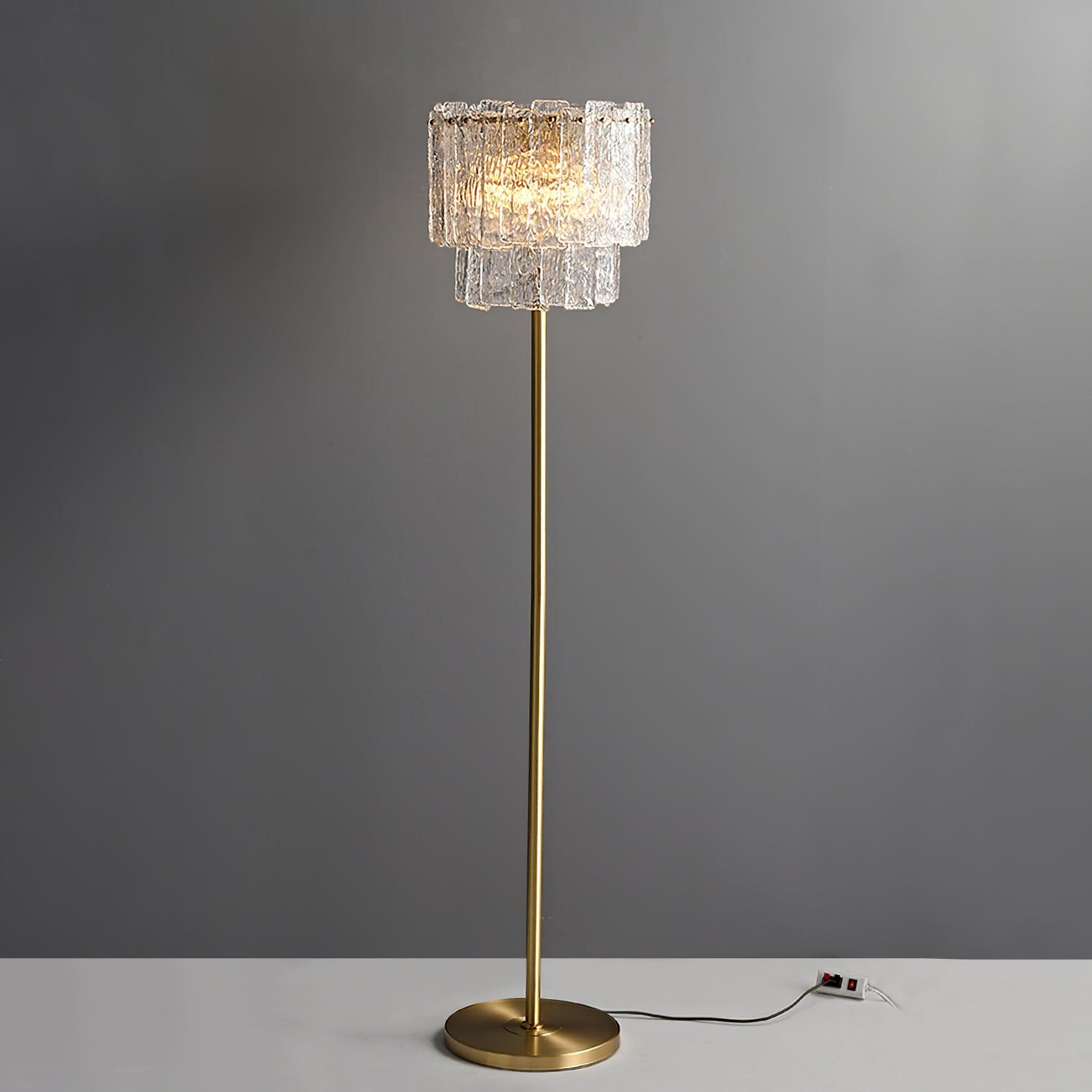 Velaette Luxury Glass Floor Lamp