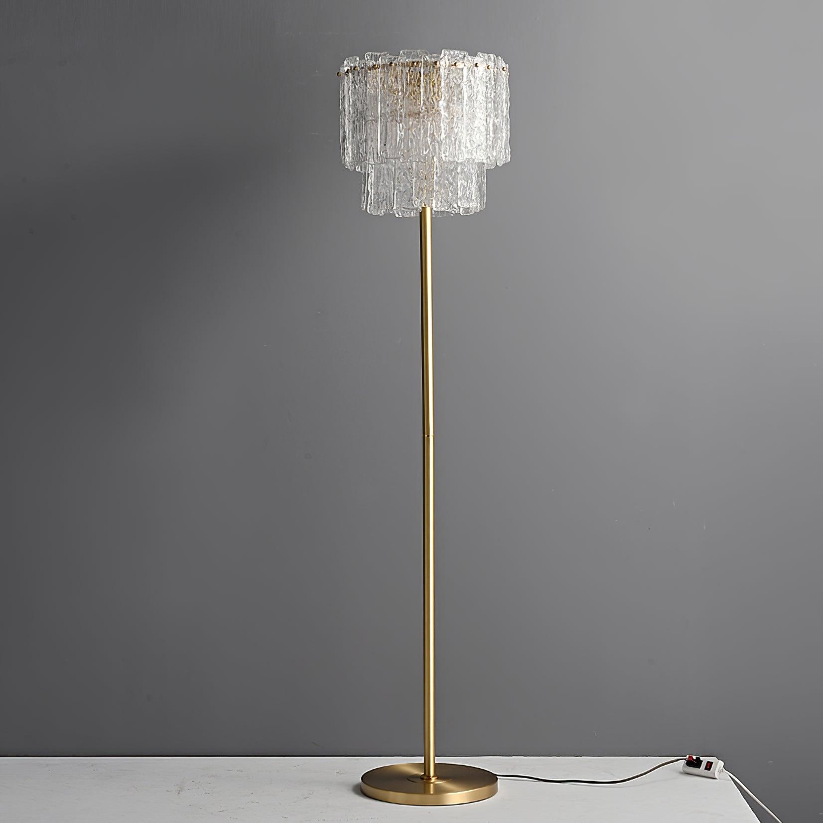 Velaette Luxury Glass Floor Lamp