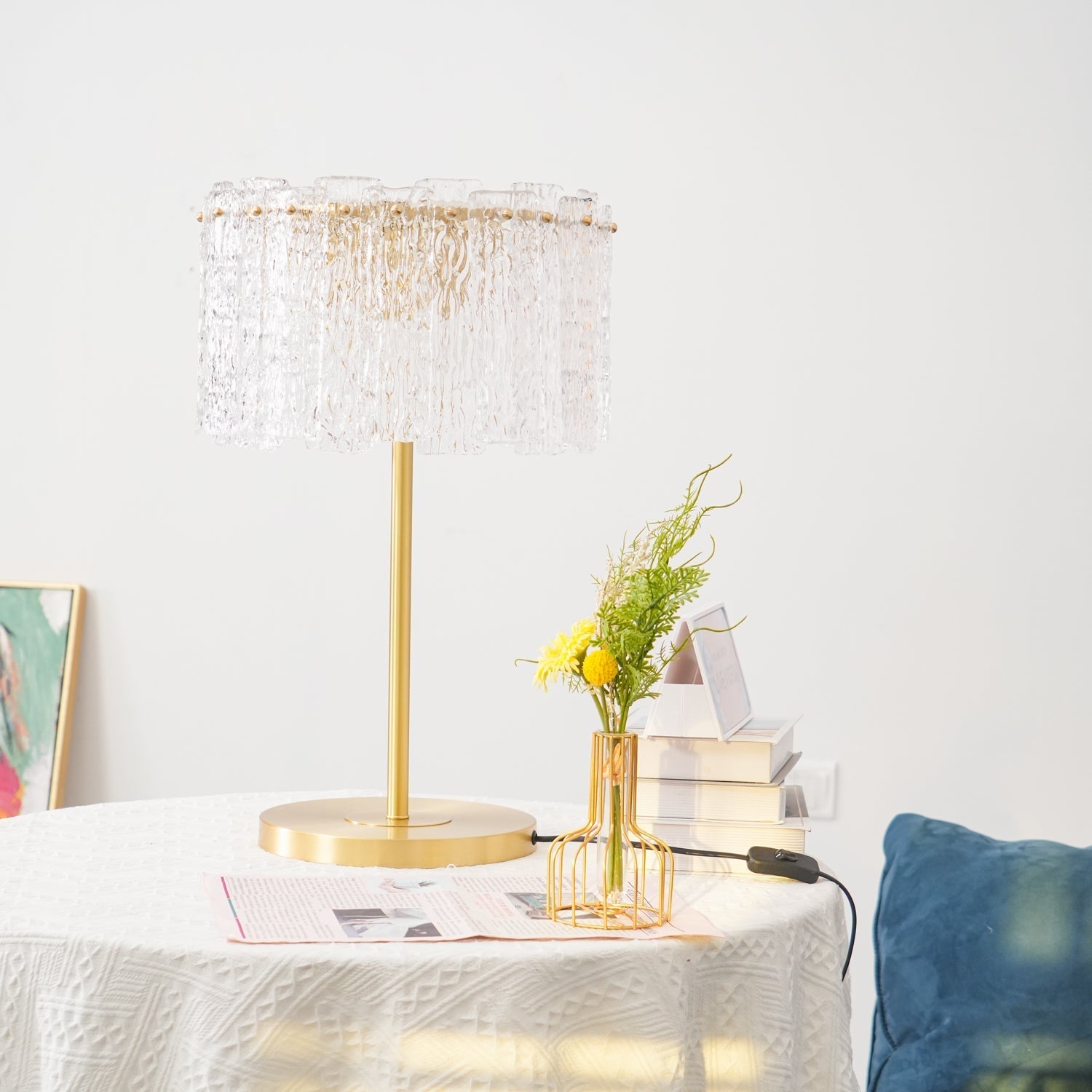 Cyrelina Crystal Table Lamp