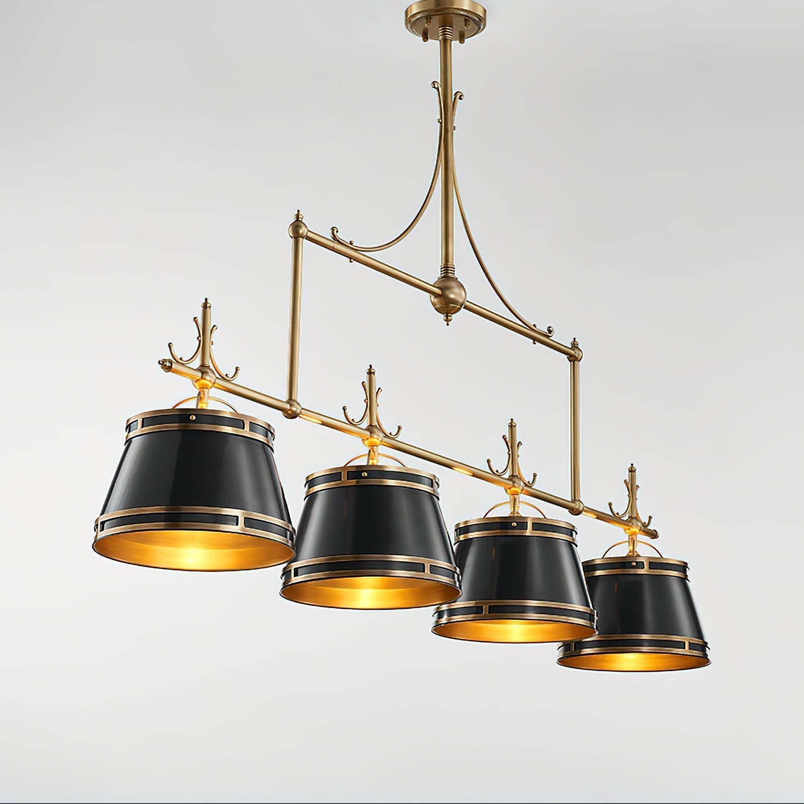 Auraira Brass Chandelier