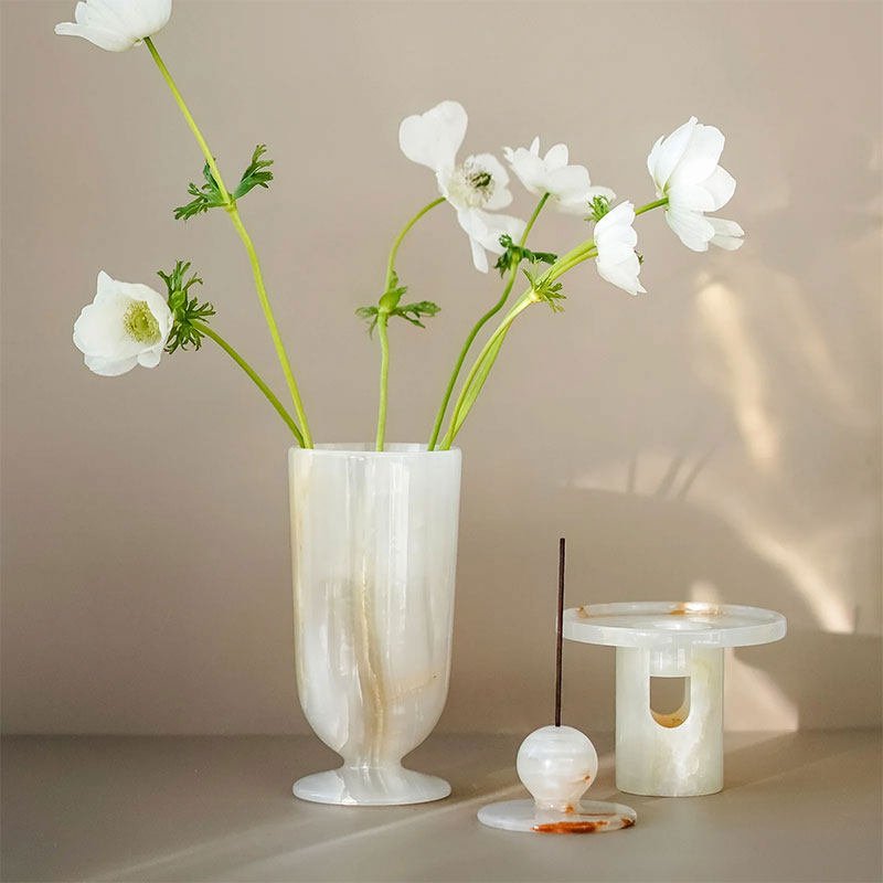 Ciranaine Small Jade Vase