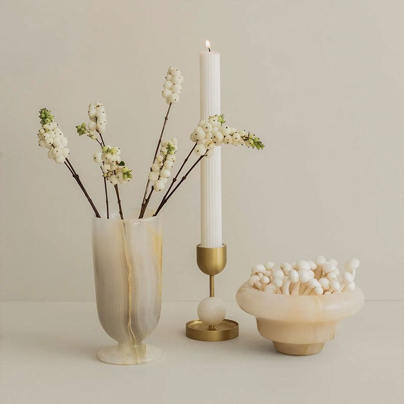 Ciranaine Small Jade Vase