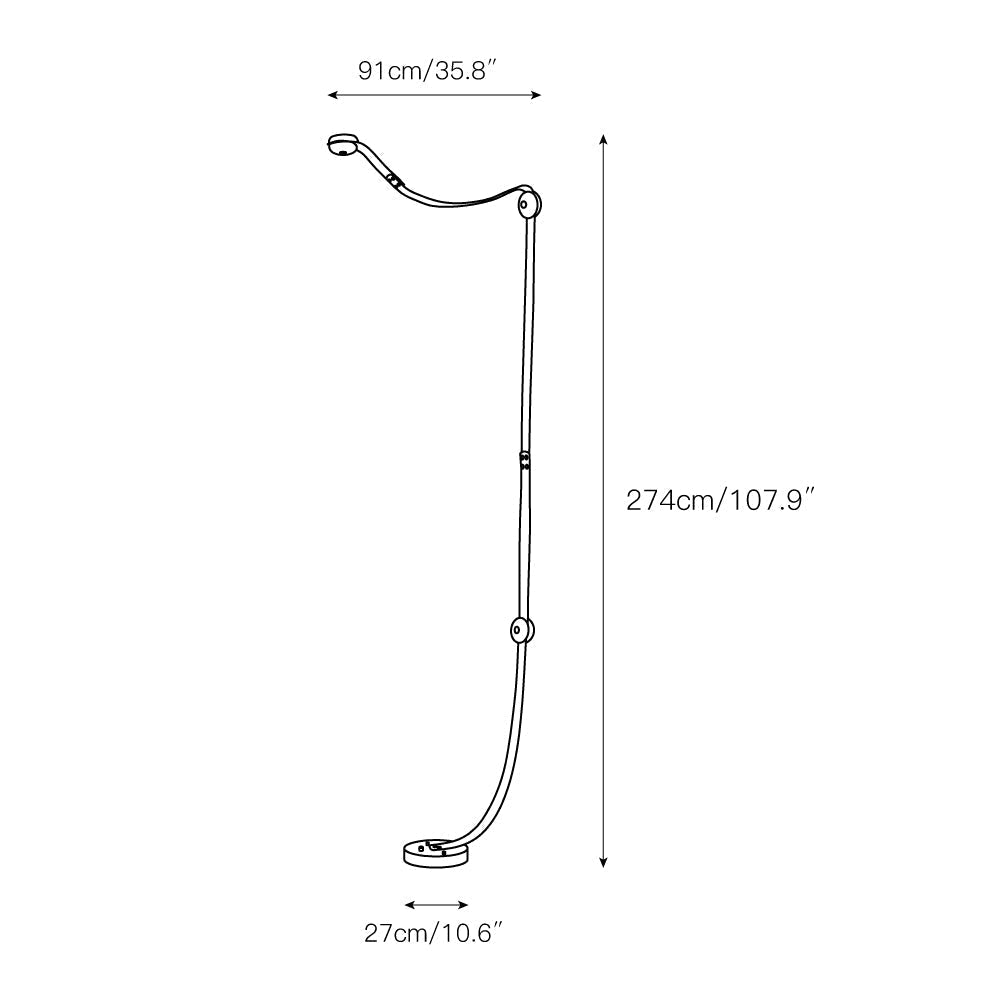 Seliine Floor-to-Ceiling Lamp