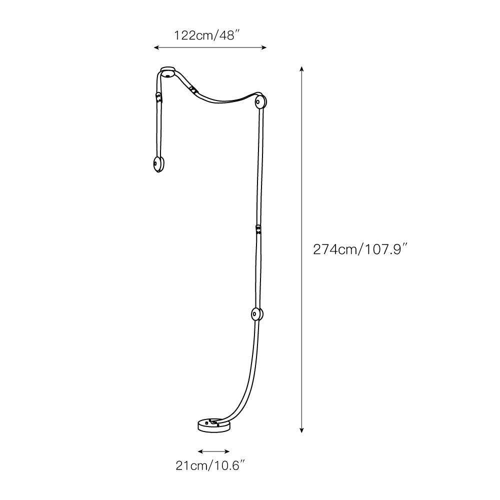 Seliine Floor-to-Ceiling Lamp