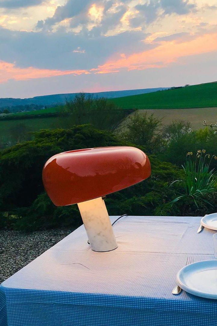 Nucleus Marble Table Lamp