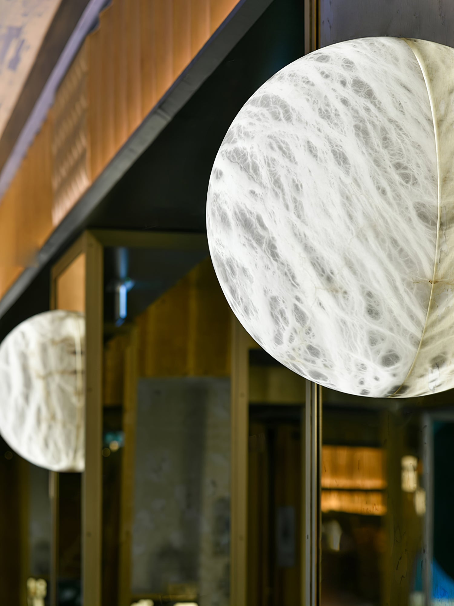 Albiaria Wabi-Sabi Alabaster Wall Lamp