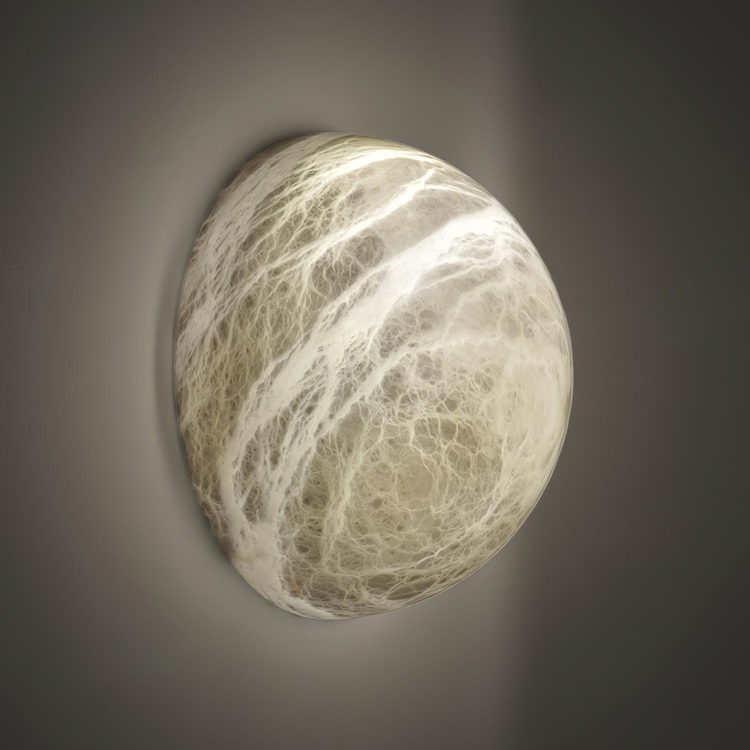 Albiaria Wabi-Sabi Alabaster Wall Lamp