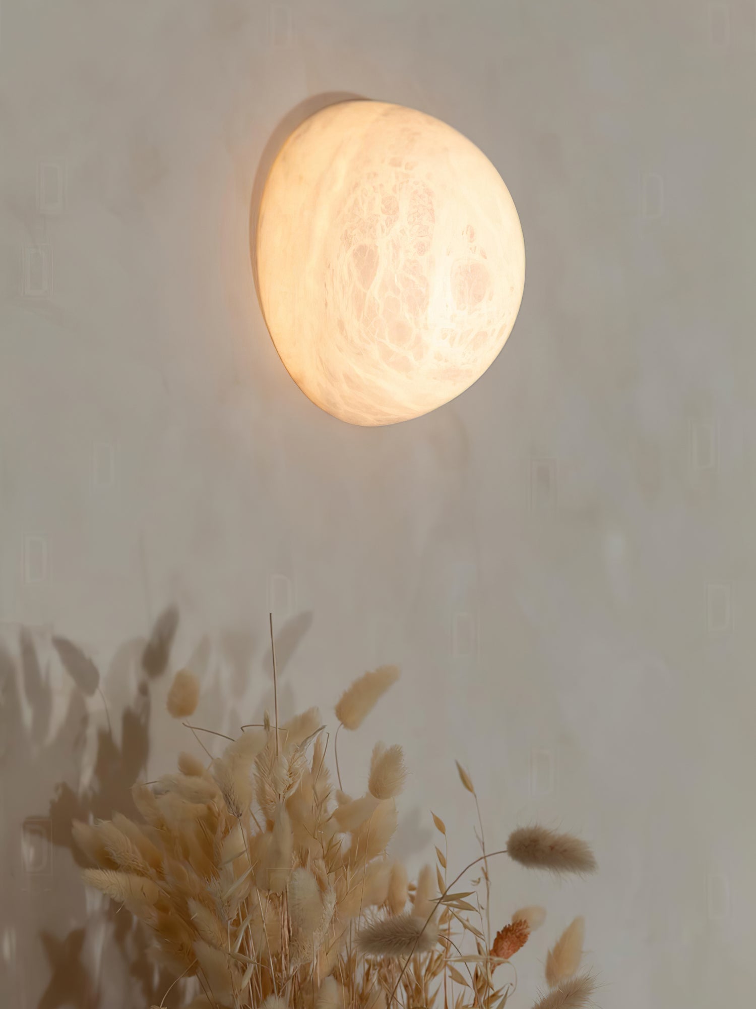 Albiaria Wabi-Sabi Alabaster Wall Lamp