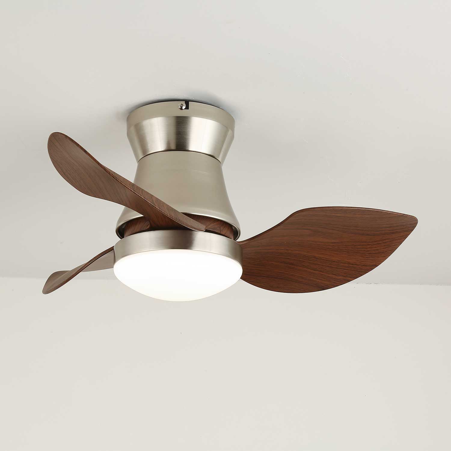 Airlume Modern Wood Ceiling Fan Light