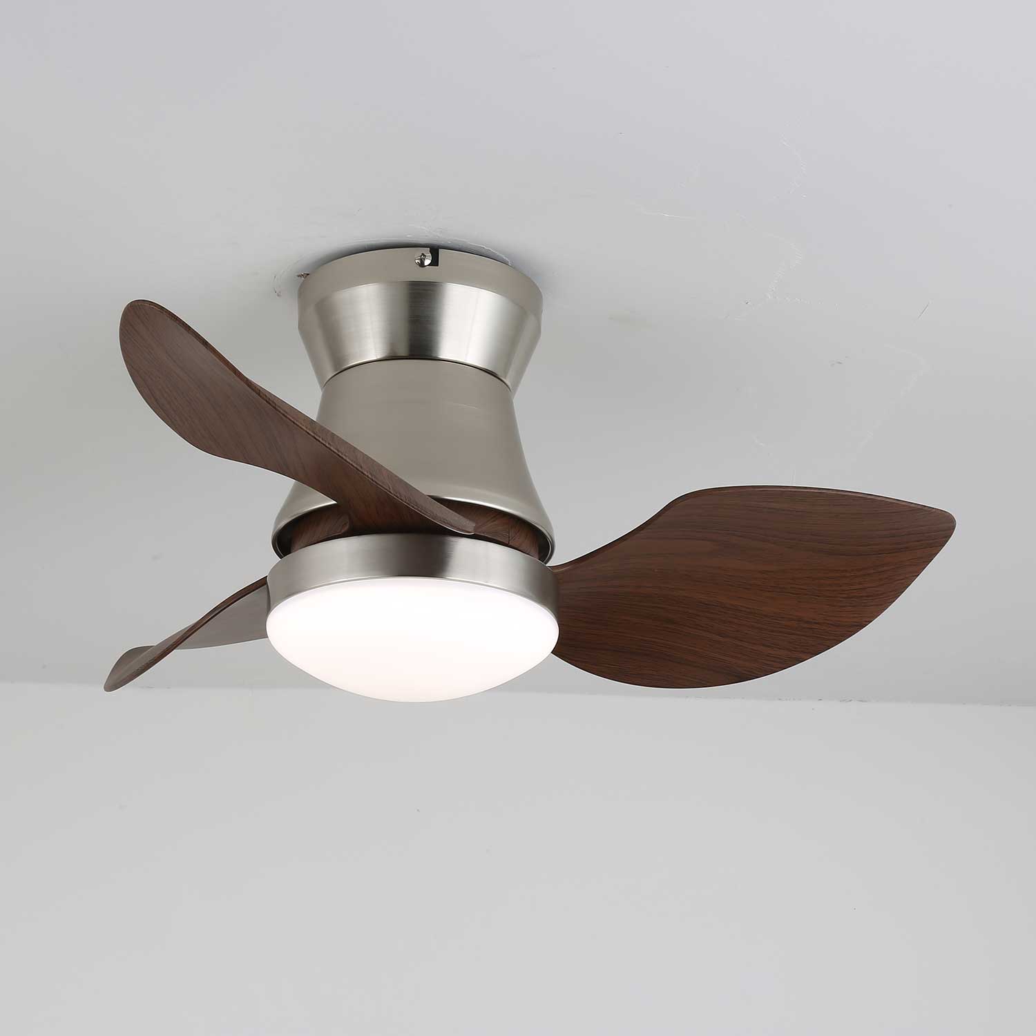 Airlume Modern Wood Ceiling Fan Light