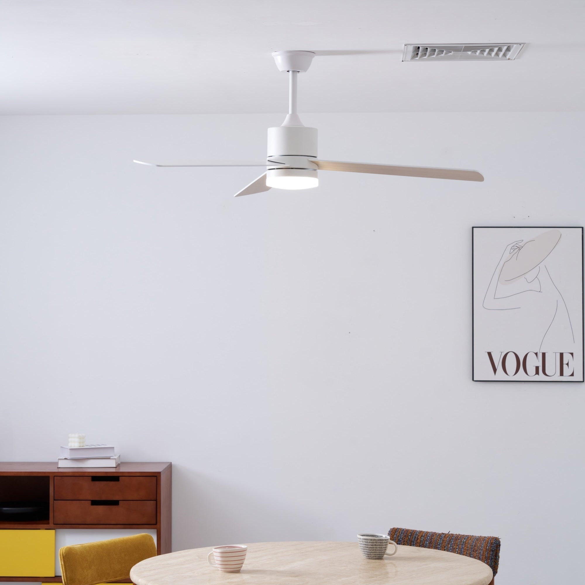 Virainian Drift Ceiling Fan Lamp