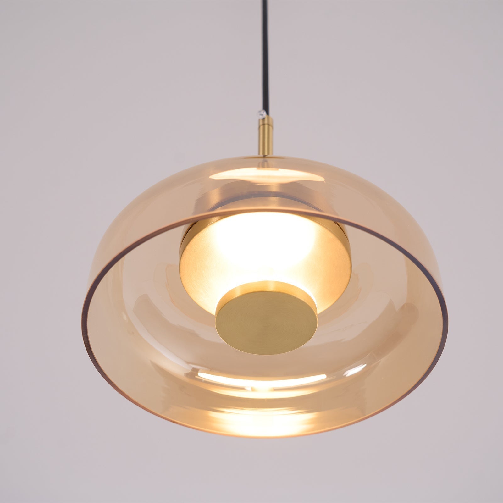 Liorenia Pendant Lamp Transparent Glass Sleek