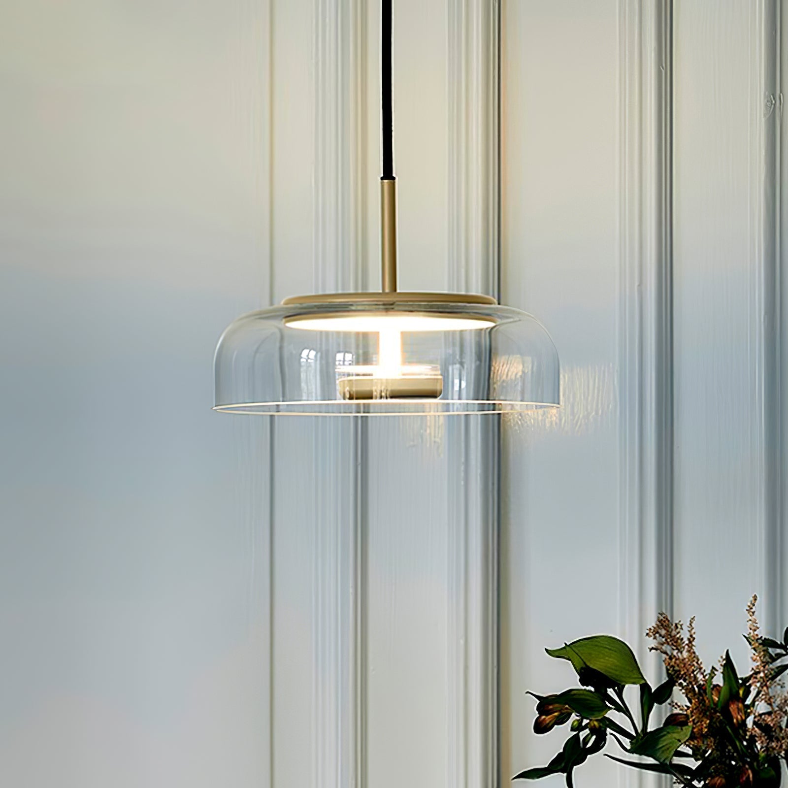 Liorenia Pendant Lamp Transparent Glass Sleek