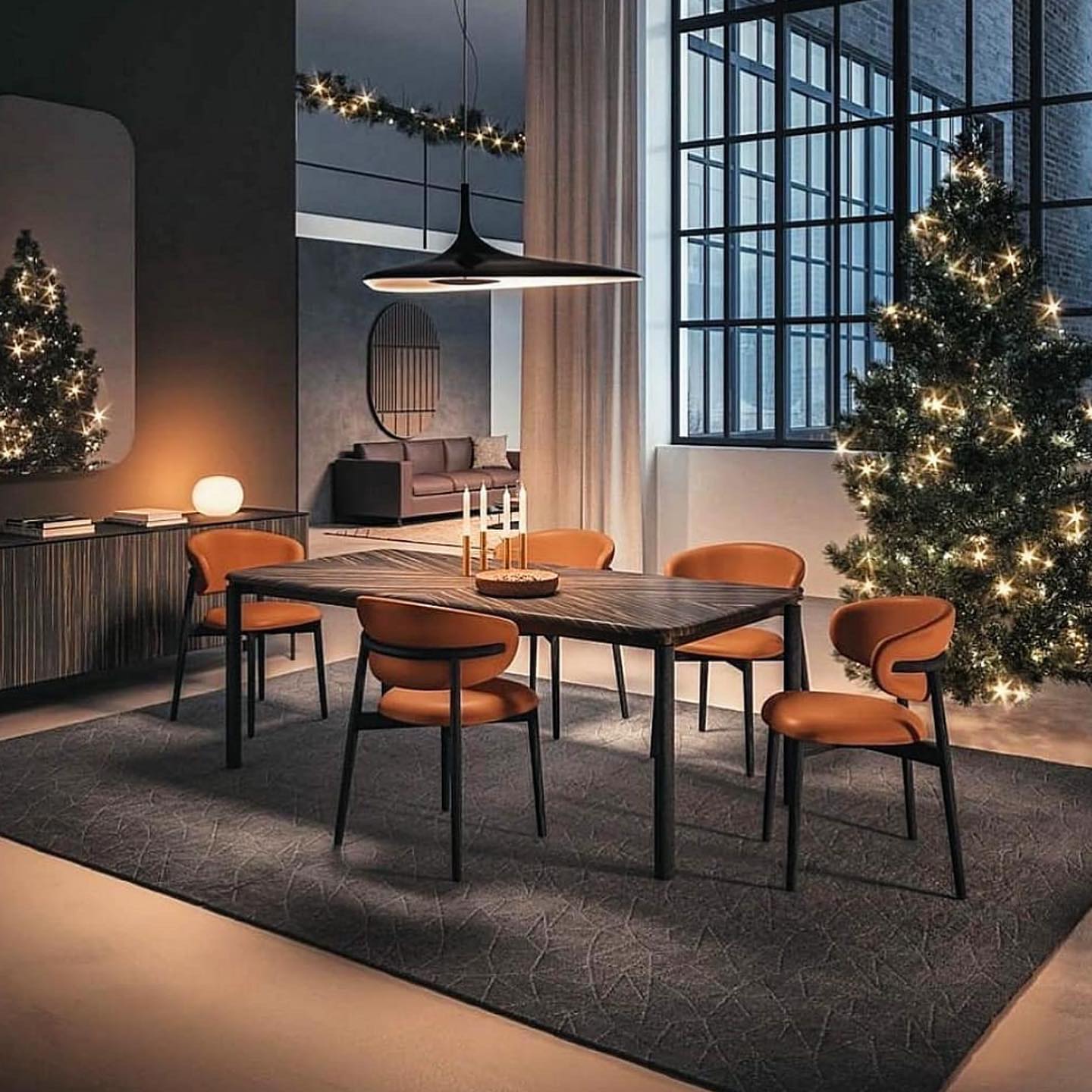 Noctis Soleil Noir Pendant Lamp