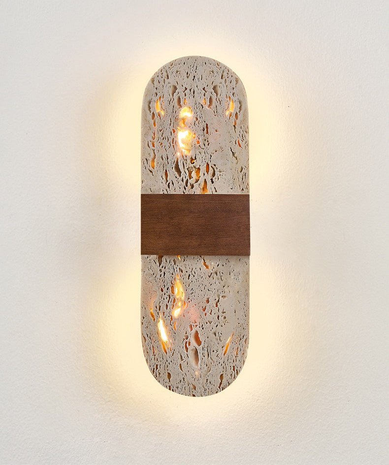Seroelle Travertine Wall Light