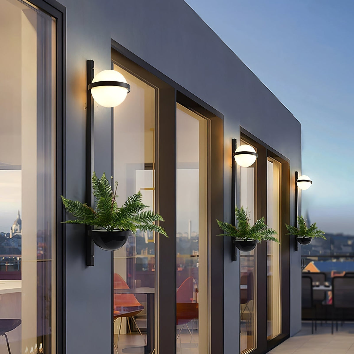 Suren Indoor Outdoor Wall Light