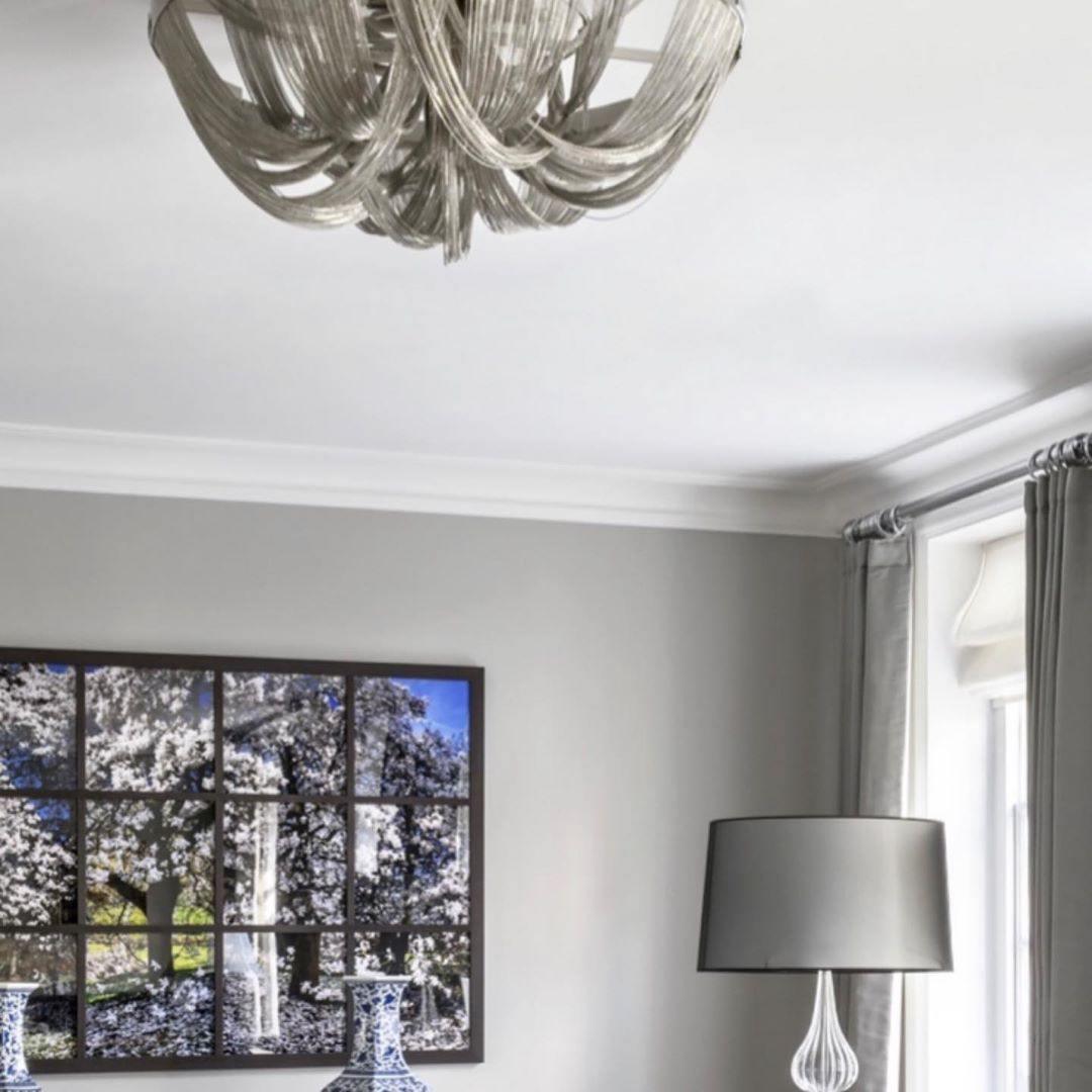 Talj Ceiling Light Tassel Aluminum Chain Nickel Frame