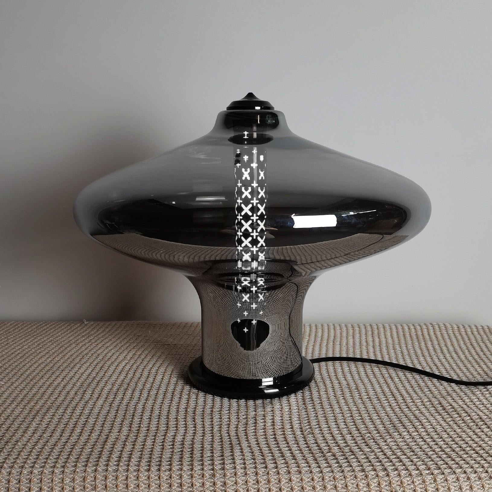 Anthony Modern Glass Table Lamp