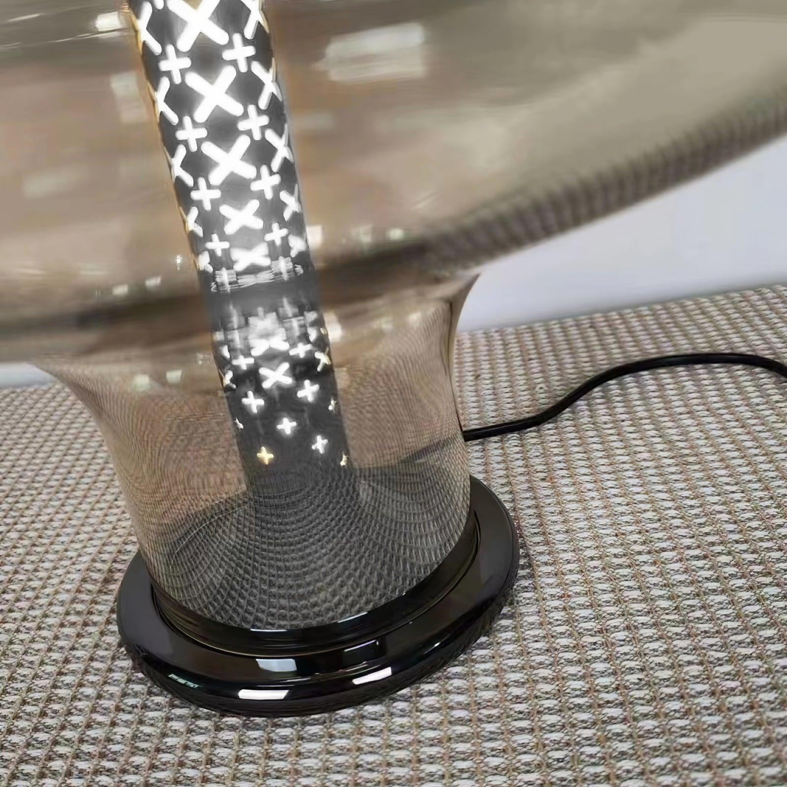 Anthony Modern Glass Table Lamp