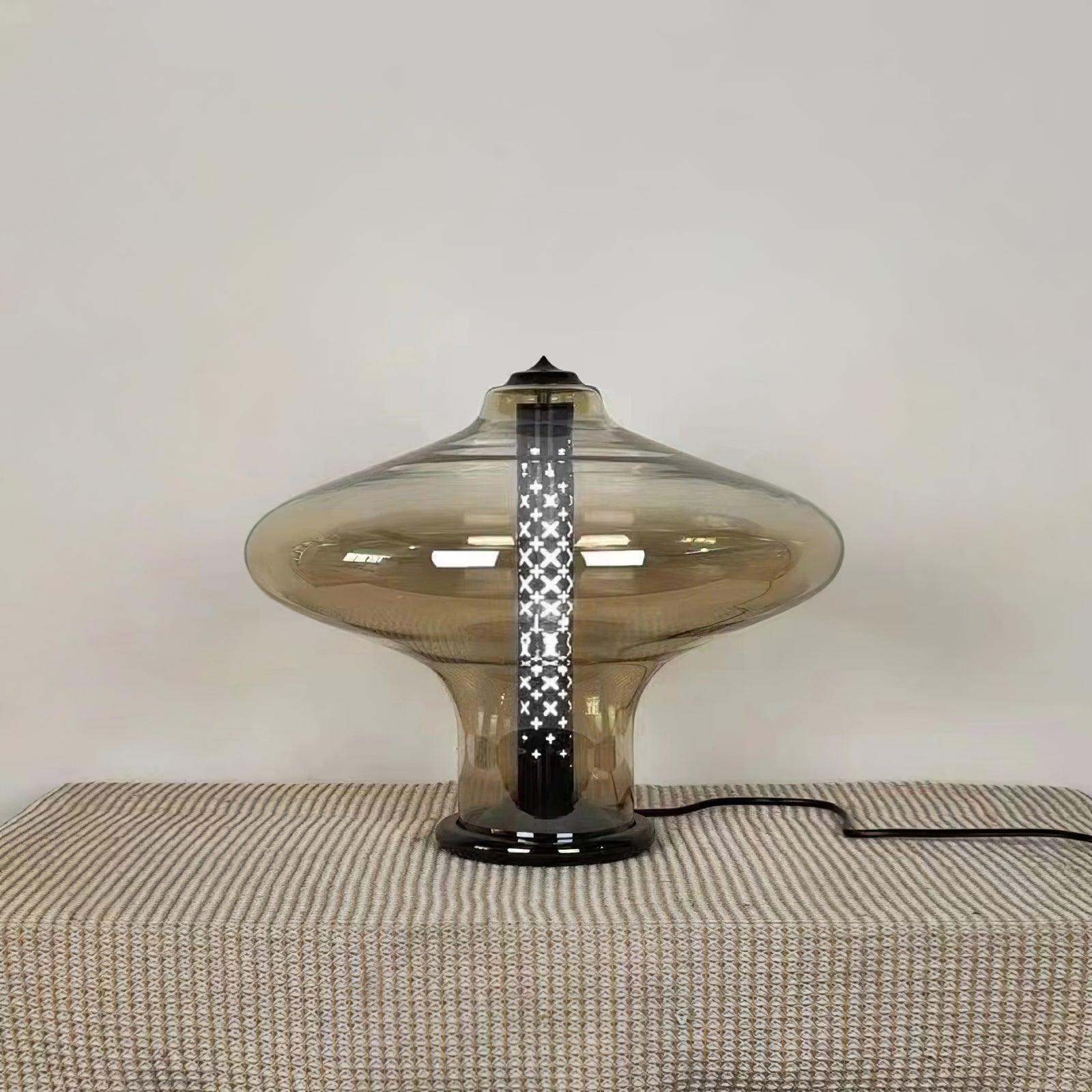Anthony Modern Glass Table Lamp