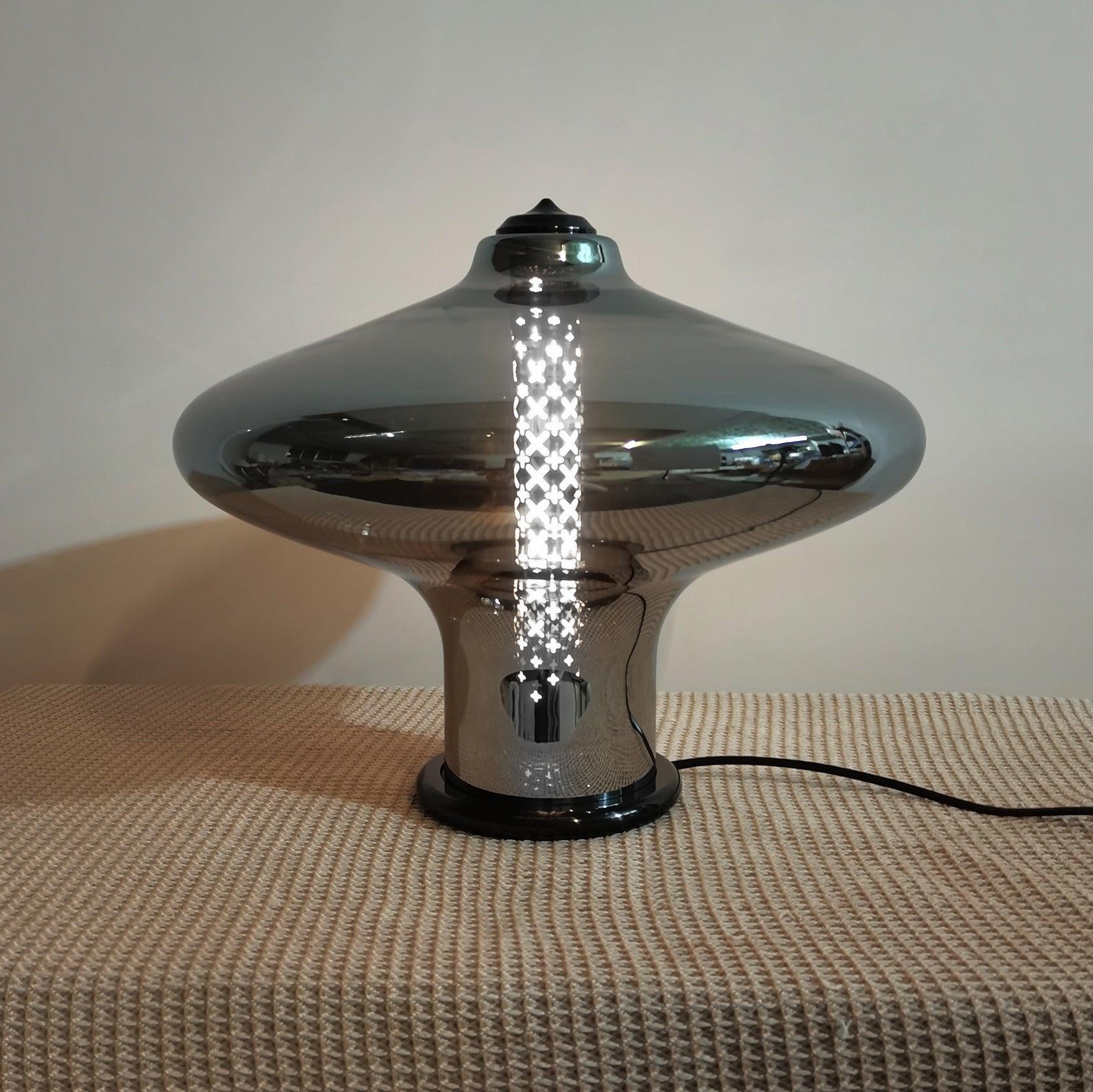 Anthony Modern Glass Table Lamp