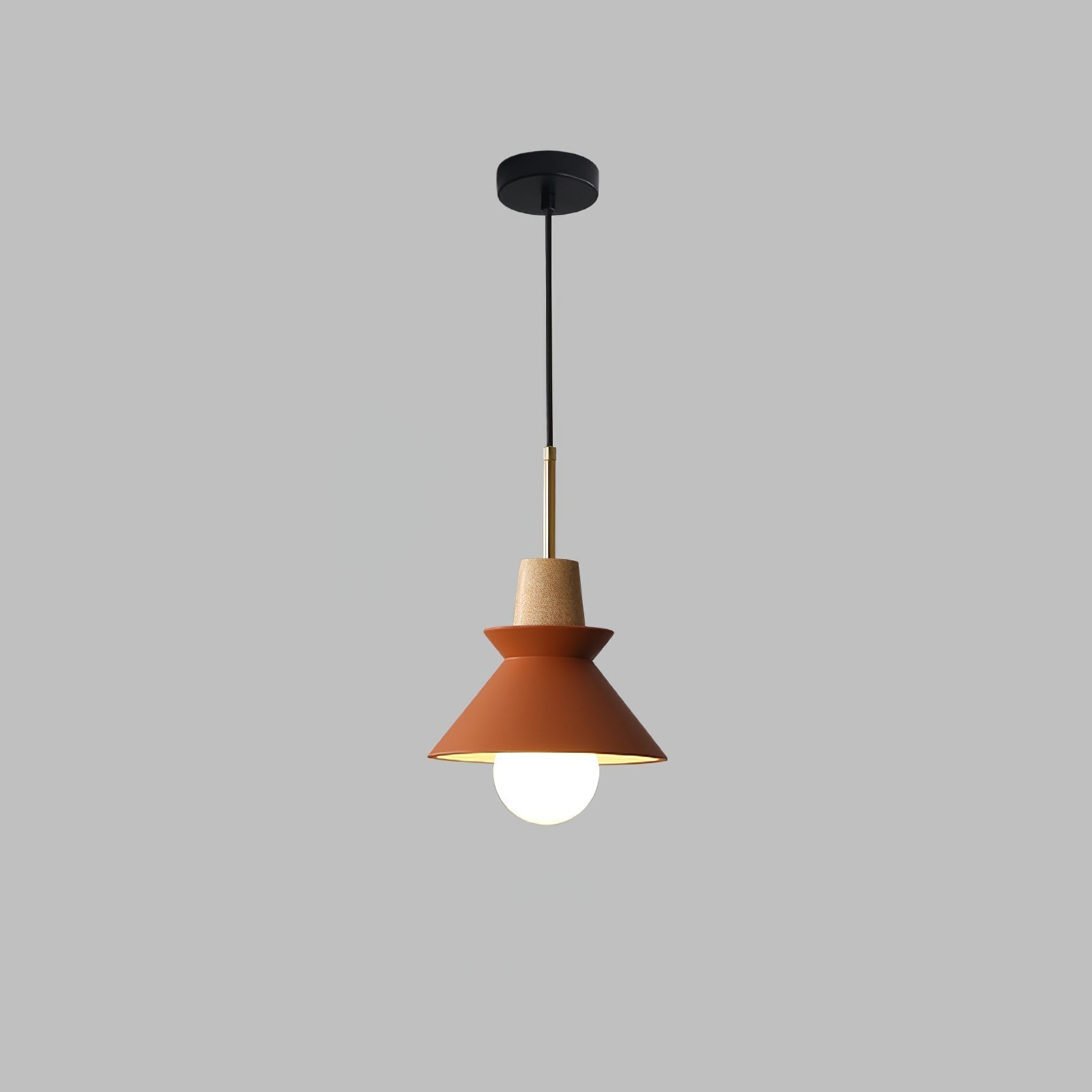 Revelo Pendant Lamp Wood Space Nordic Minimalist
