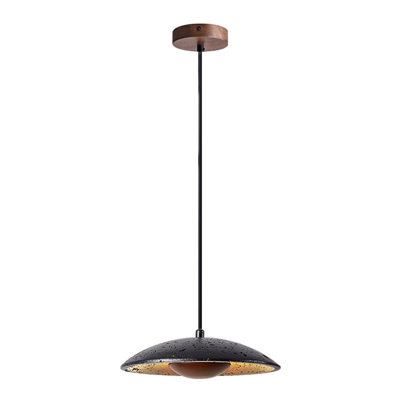 Noreeria Black Travertine Pendant Light