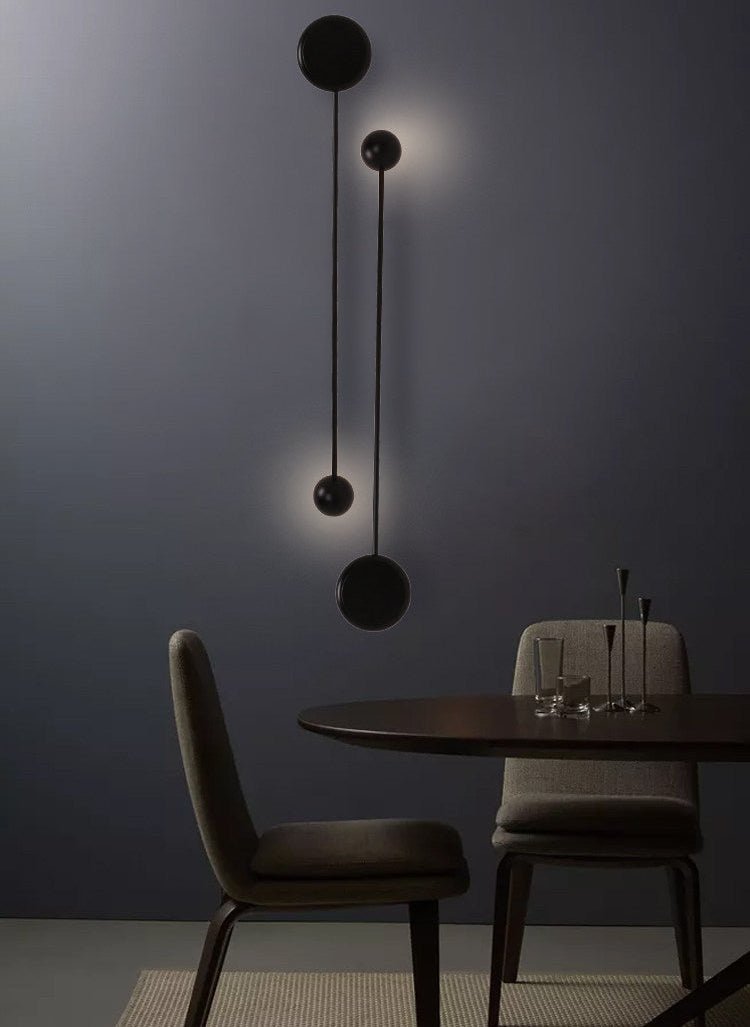 Sphere Stem Led Wall Sconce