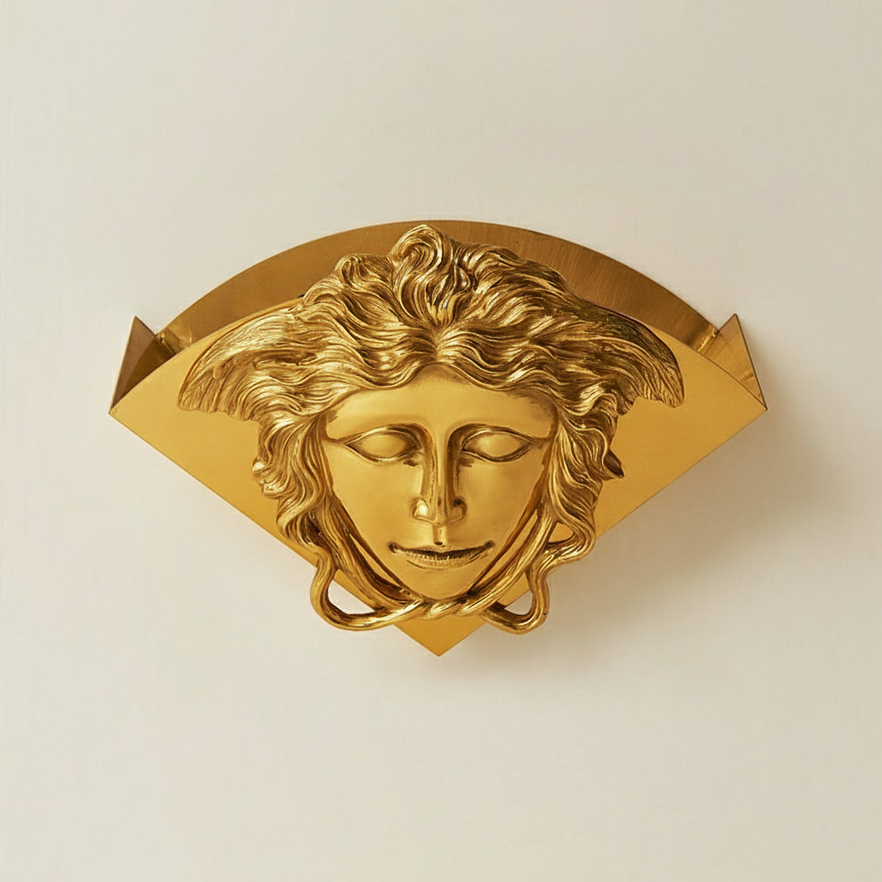 Sphinx Brass Wall Lamp