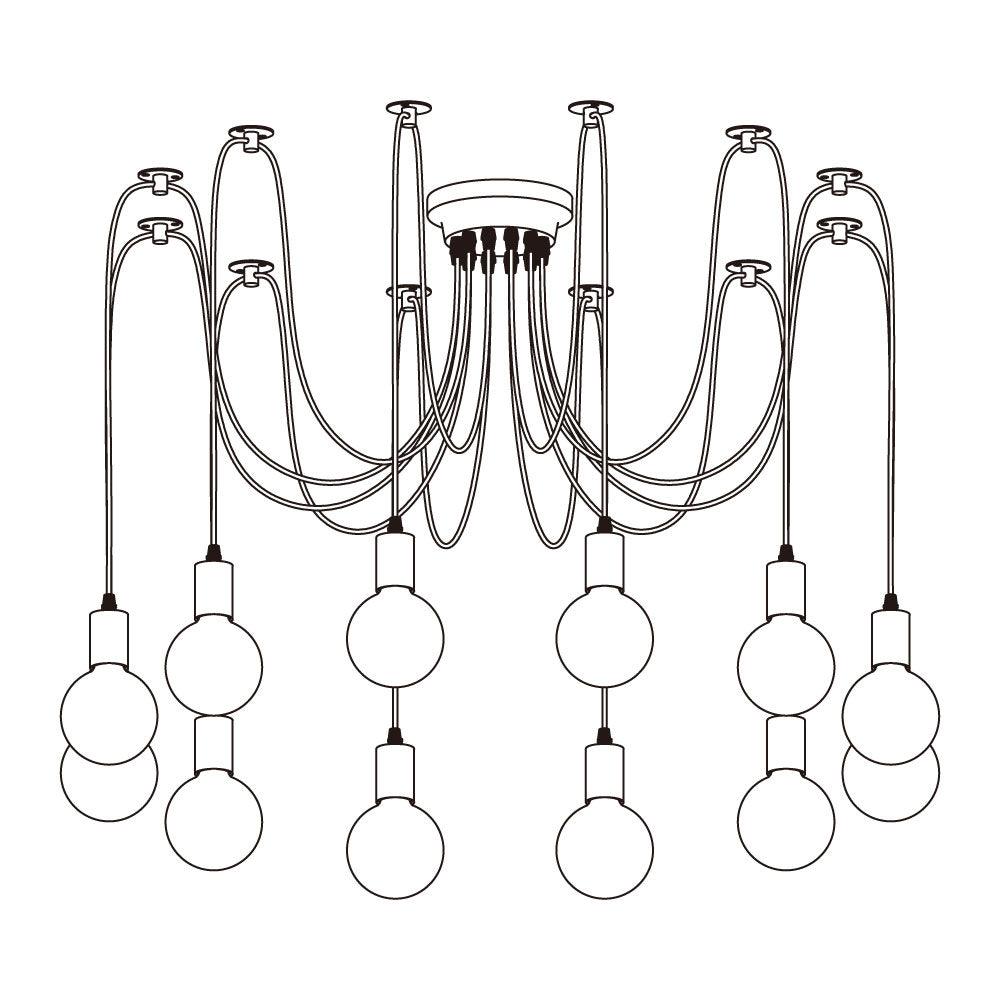 Soruora Chandelier Spider Cable Industrial