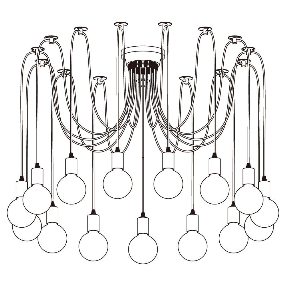 Soruora Chandelier Spider Cable Industrial